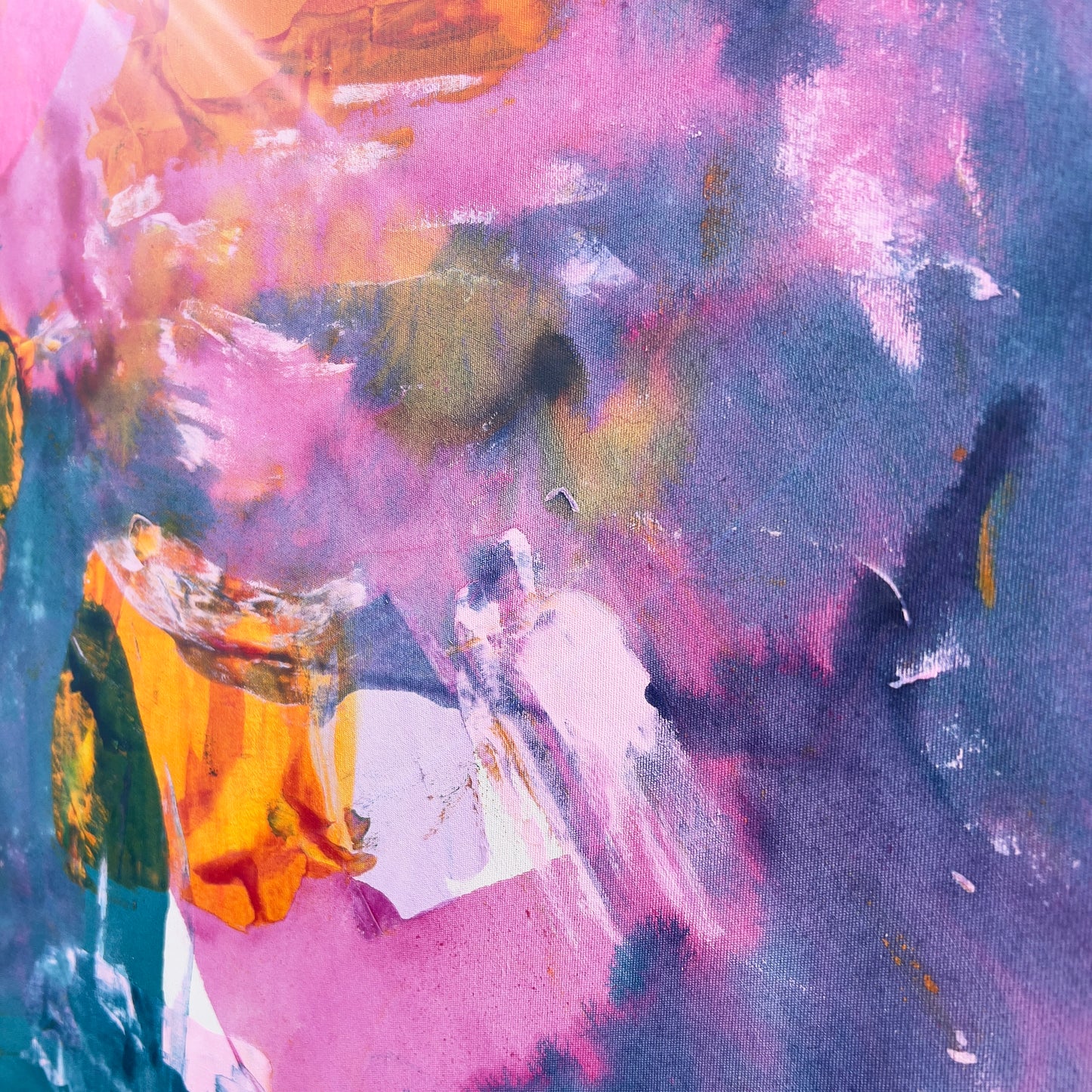 'Honolulu Dreams ' 76.5cm x 76.5cm - Kathryn Sillince Artist