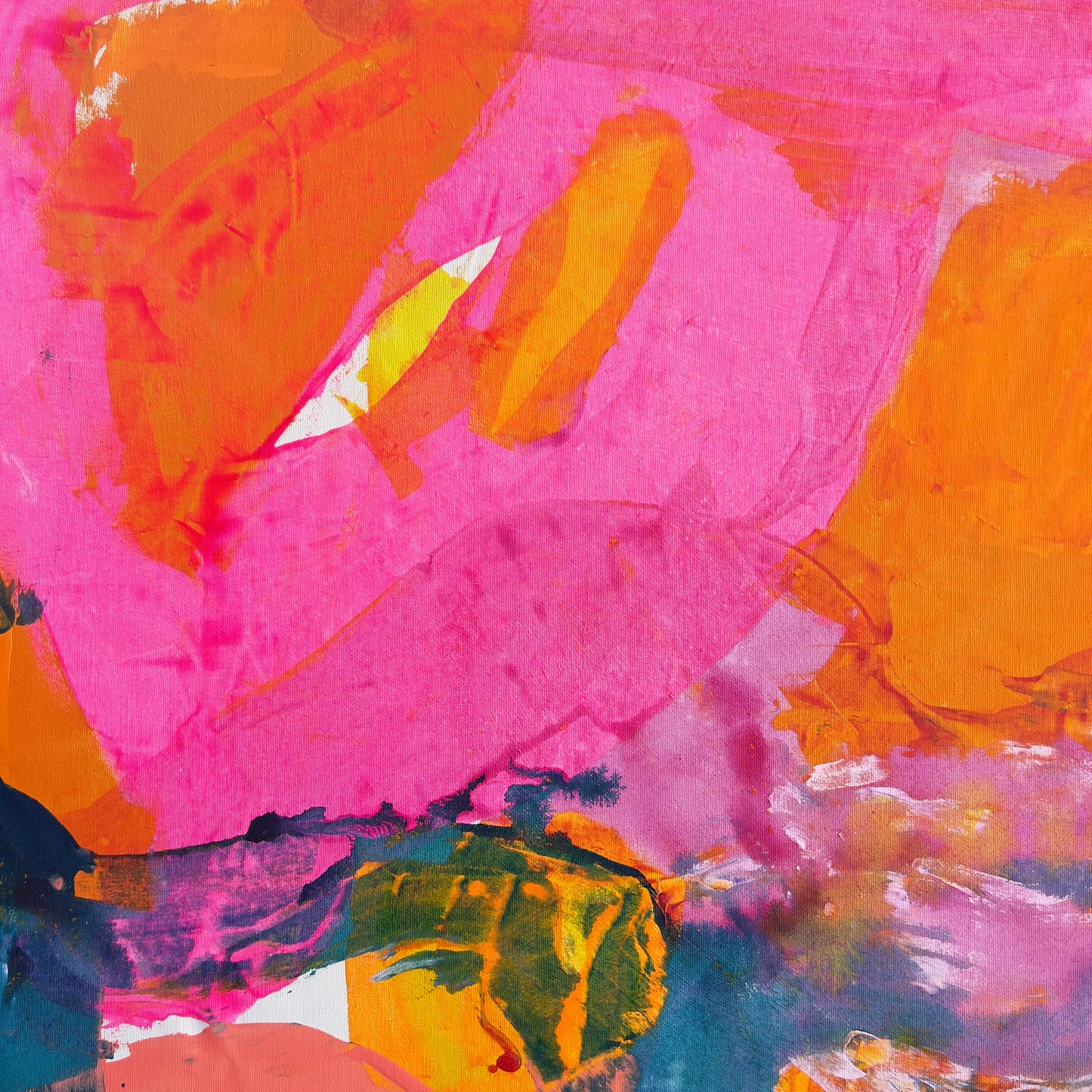 'Honolulu Dreams ' 76.5cm x 76.5cm - Kathryn Sillince Artist