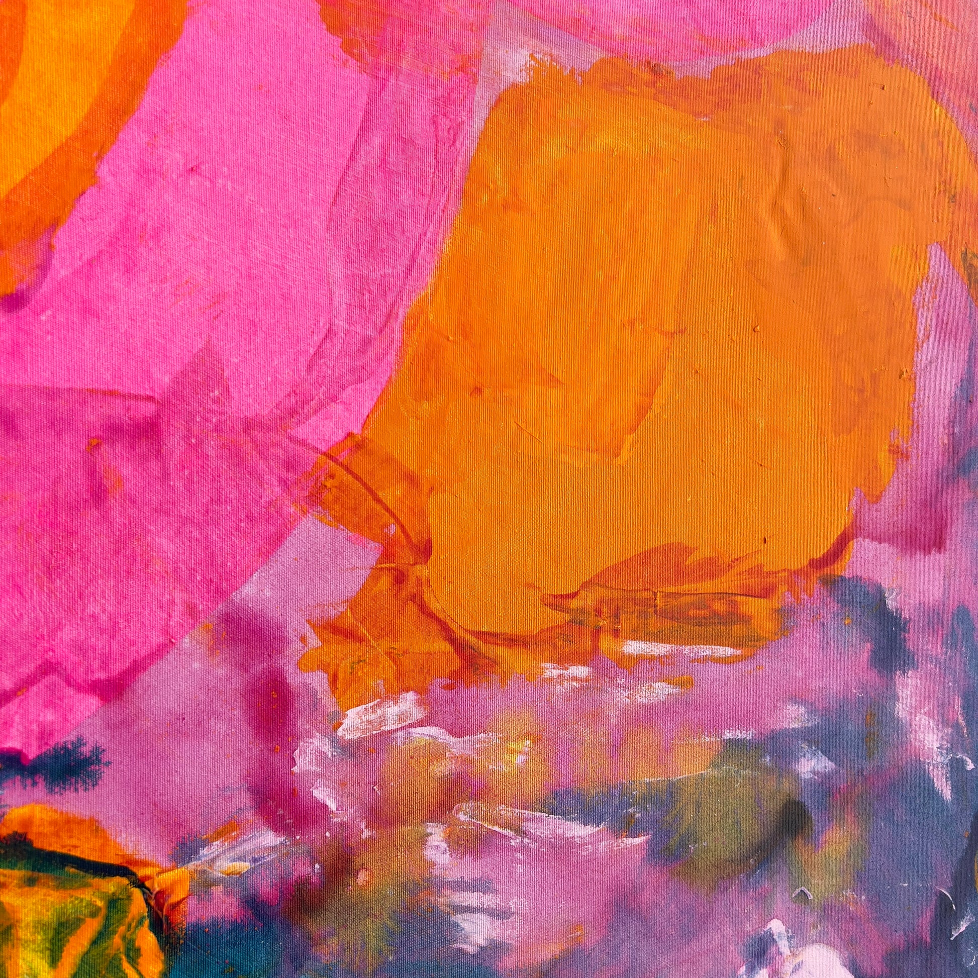 'Honolulu Dreams ' 76.5cm x 76.5cm - Kathryn Sillince Artist