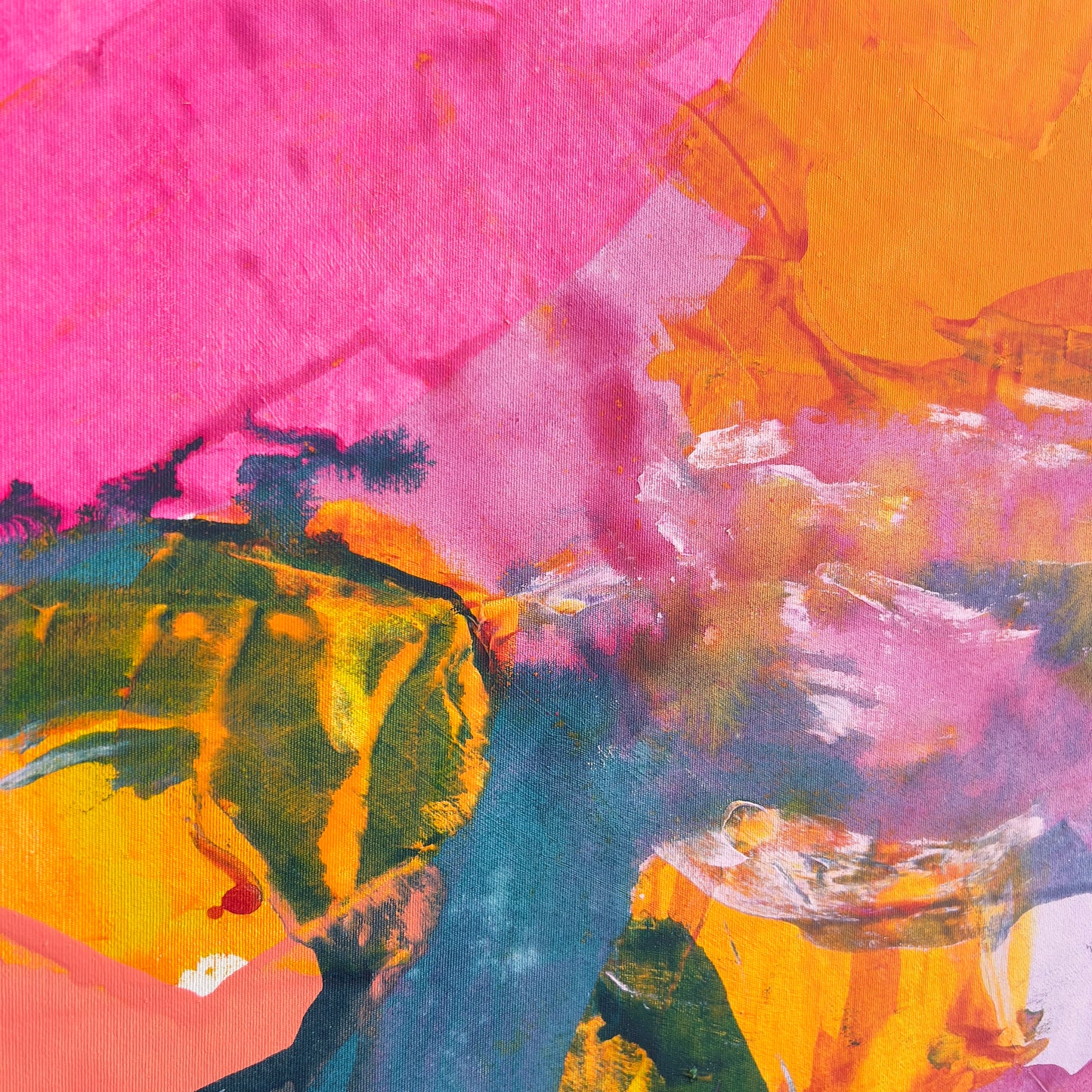 'Honolulu Dreams ' 76.5cm x 76.5cm - Kathryn Sillince Artist