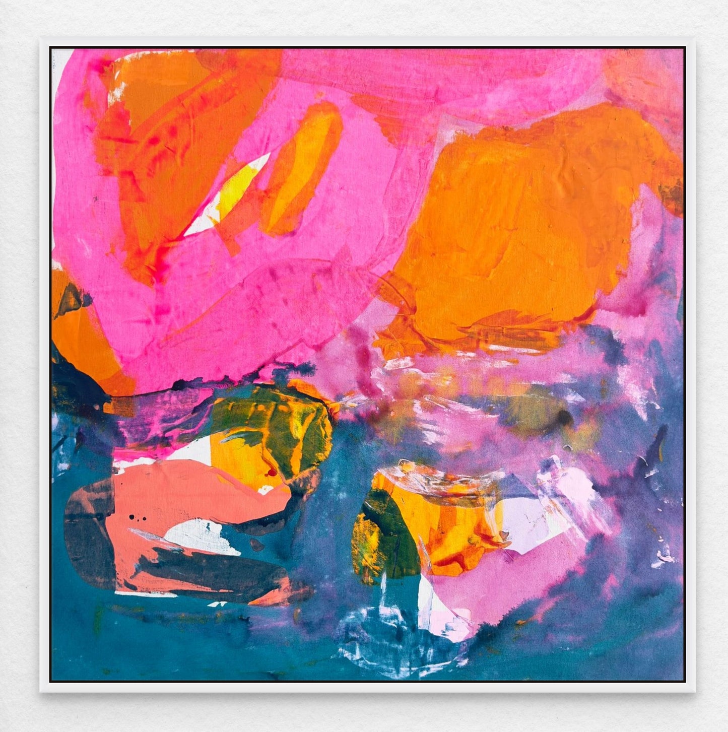 'Honolulu Dreams ' 76.5cm x 76.5cm - Kathryn Sillince Artist