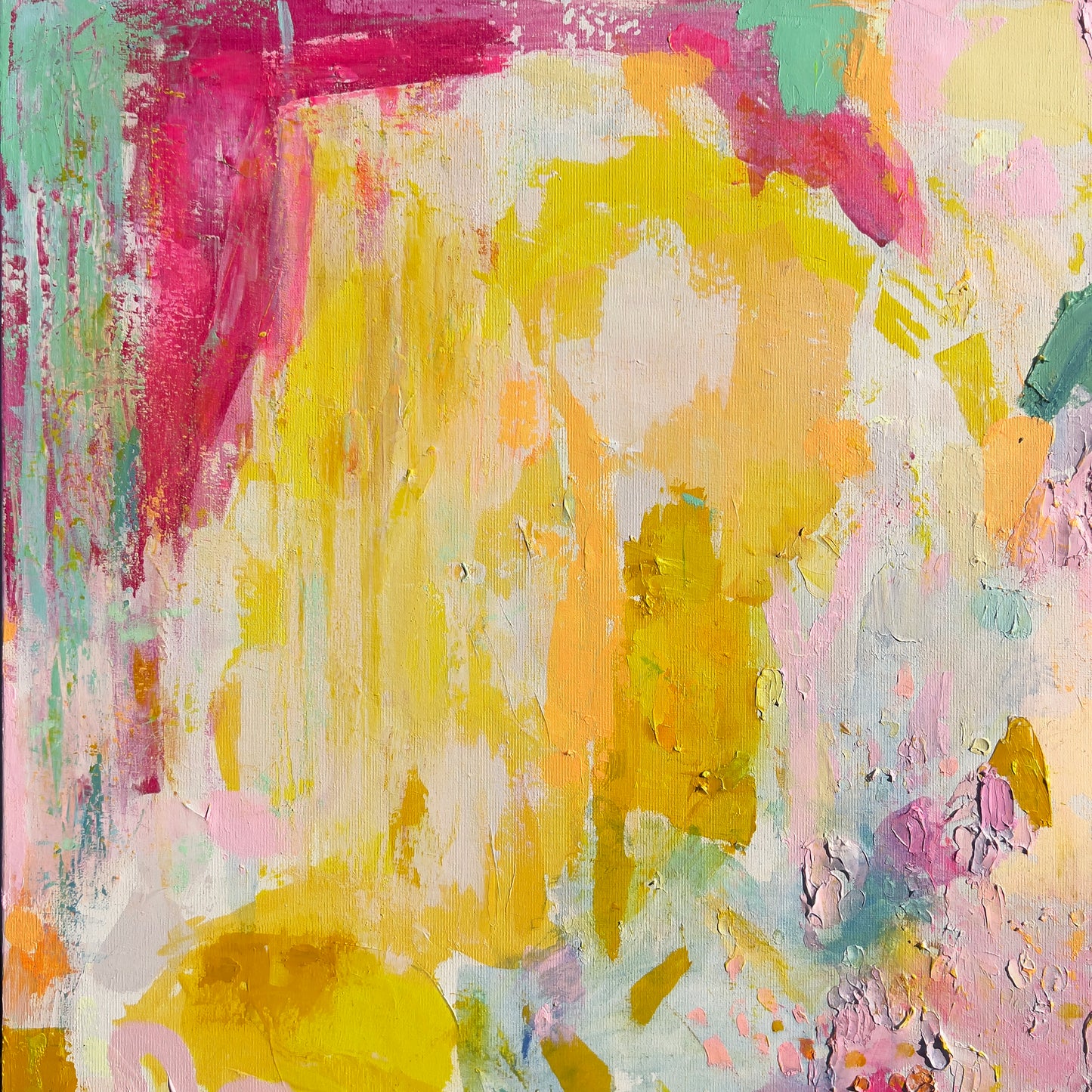 'I Wanted It To Be You'  80cm x 80cm - Kathryn Sillince Artist