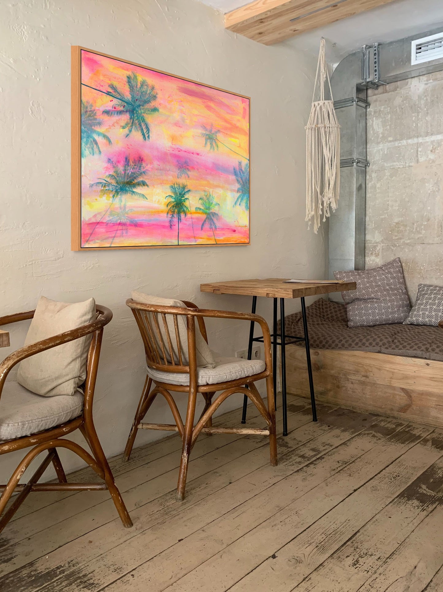 'Lie With Me At Sunset' 153cm x 117cm - Kathryn Sillince Artist