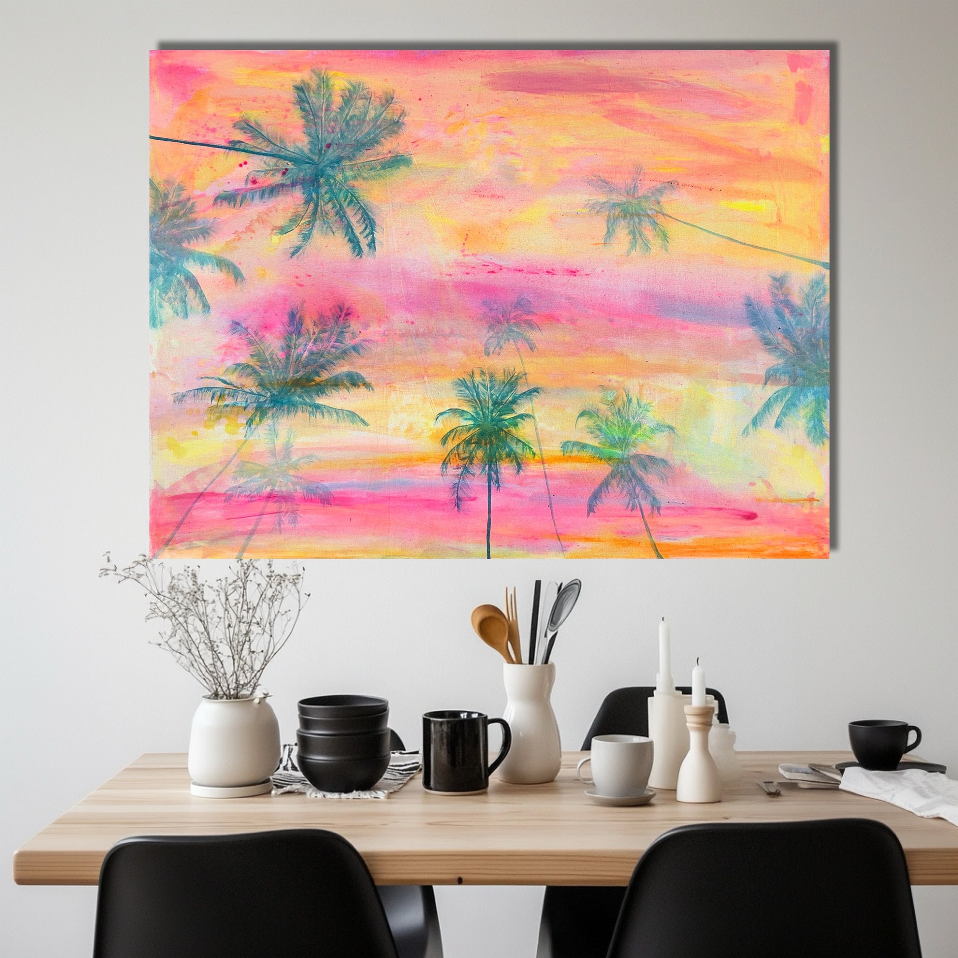 'Lie With Me At Sunset' 153cm x 117cm - Kathryn Sillince Artist