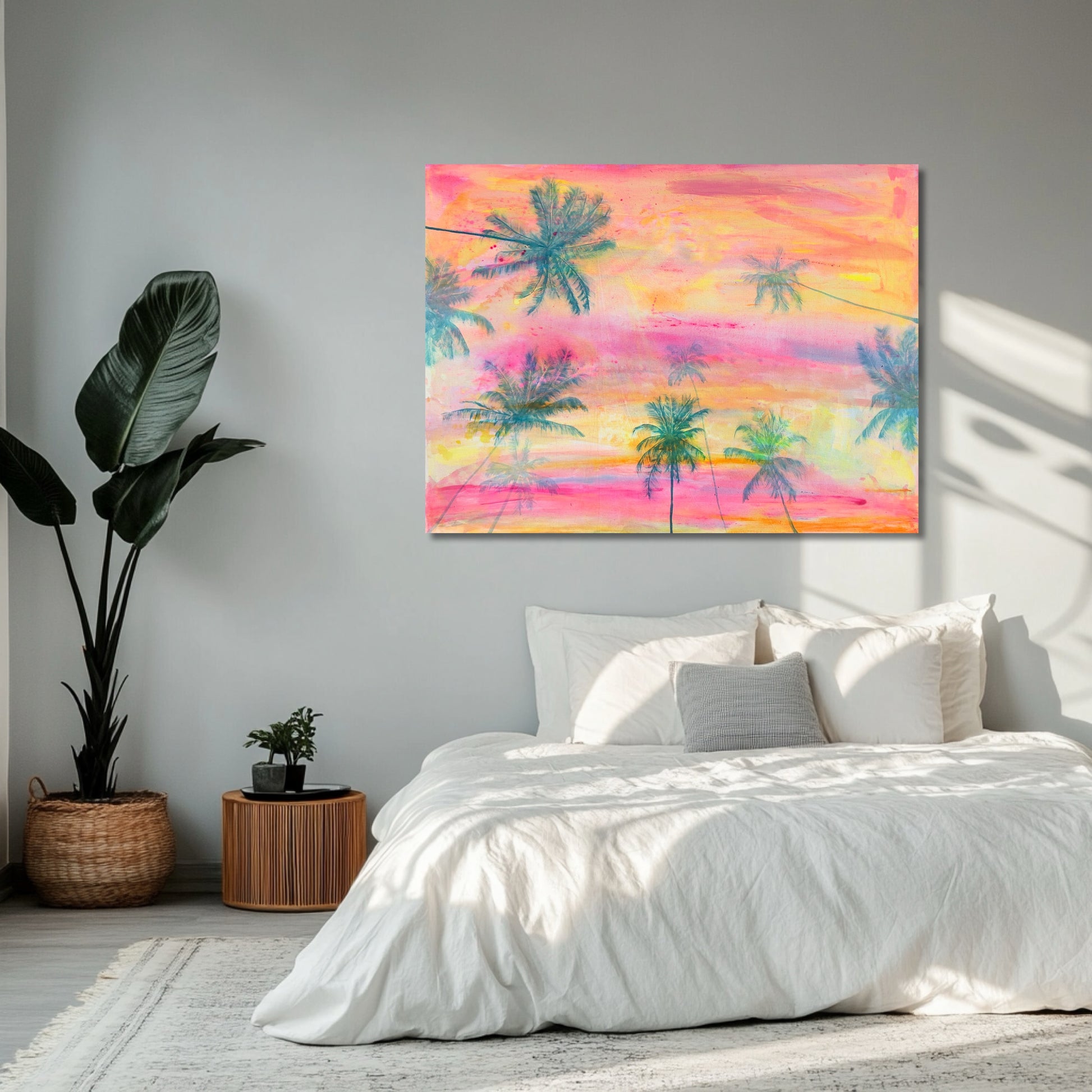 'Lie With Me At Sunset' 153cm x 117cm - Kathryn Sillince Artist