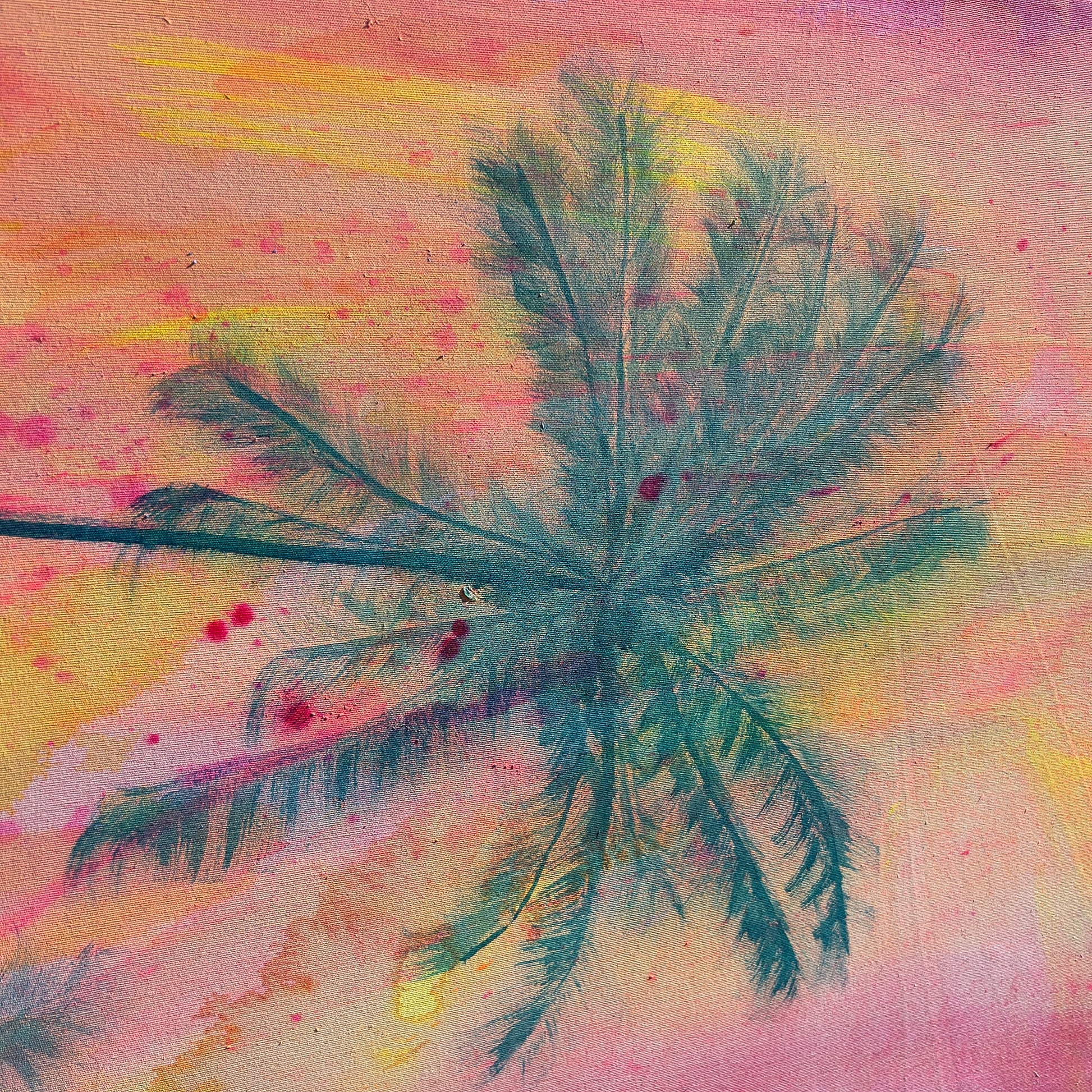 'Lie With Me At Sunset' 153cm x 117cm - Kathryn Sillince Artist