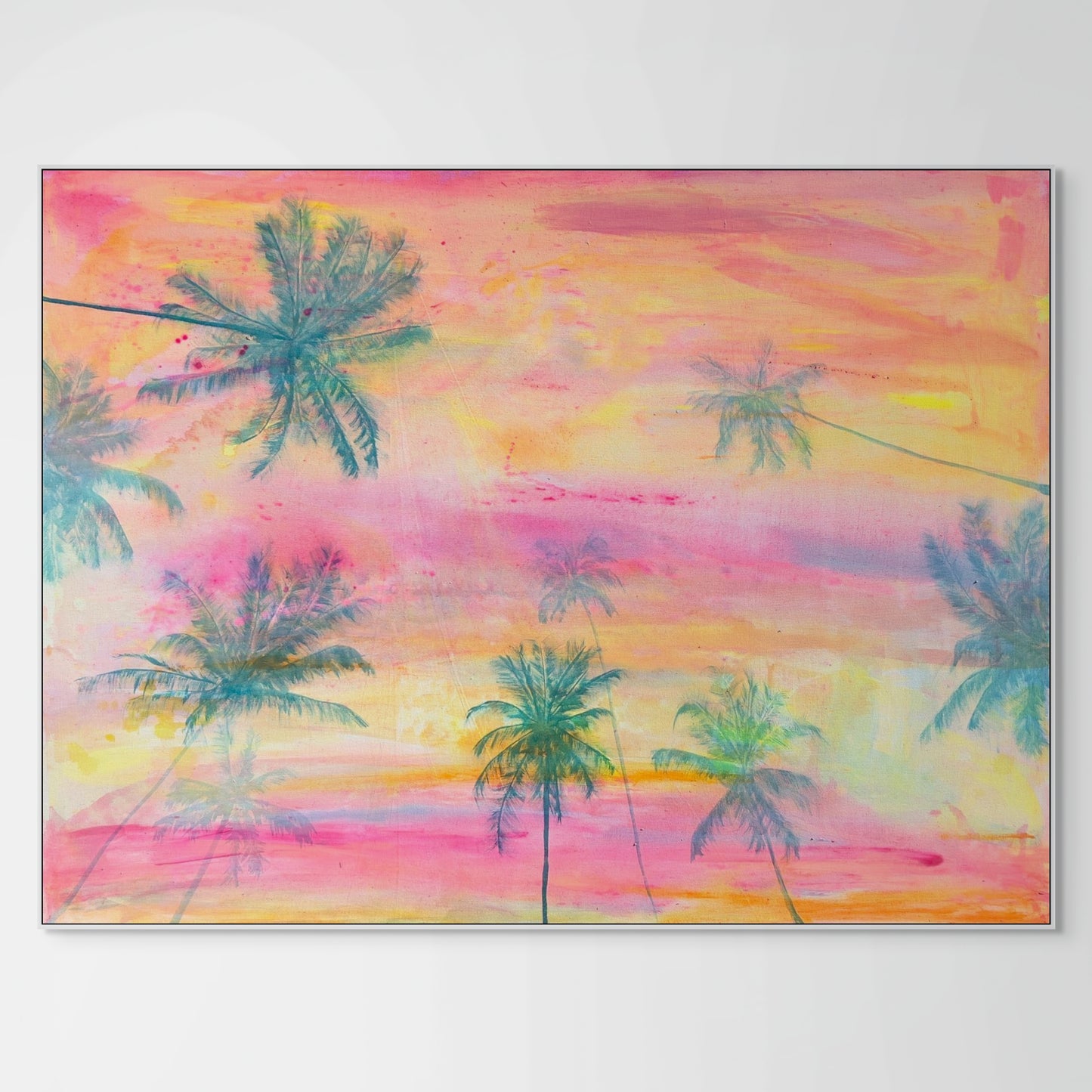 'Lie With Me At Sunset' 153cm x 117cm - Kathryn Sillince Artist