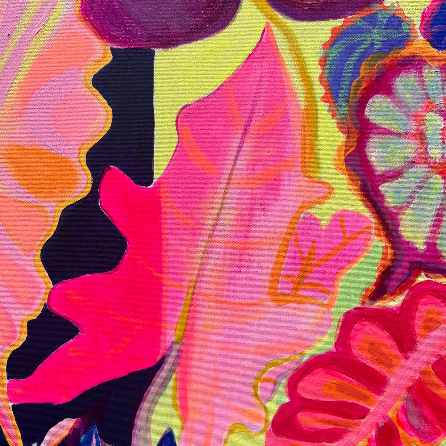 ‘Light Finds A Way’ 82cm x 82cm - Kathryn Sillince Artist