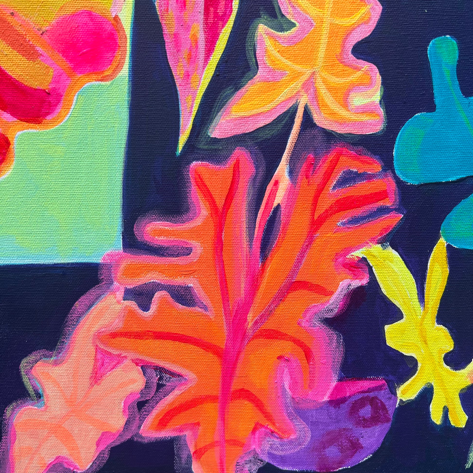 ‘Light Finds A Way’ 82cm x 82cm - Kathryn Sillince Artist