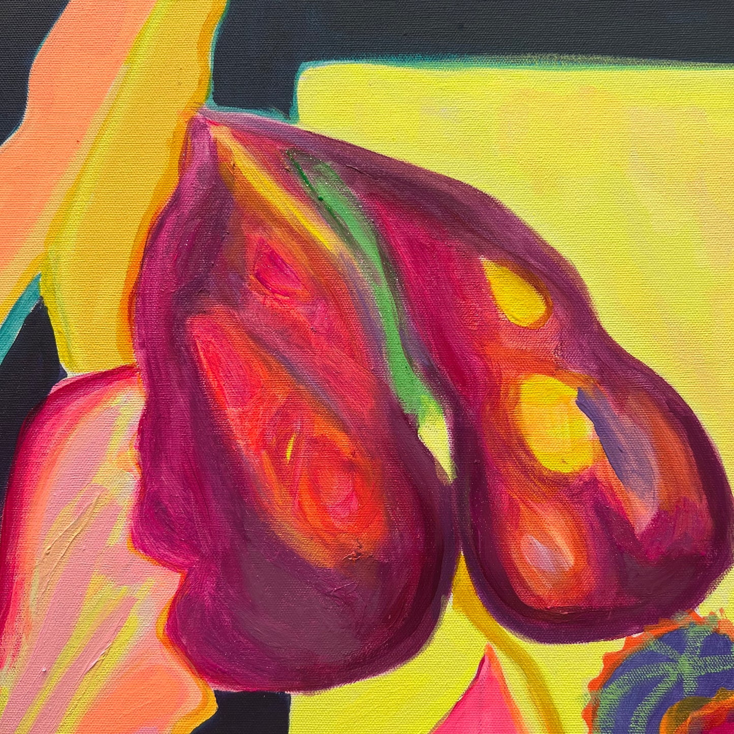 ‘Light Finds A Way’ 82cm x 82cm - Kathryn Sillince Artist