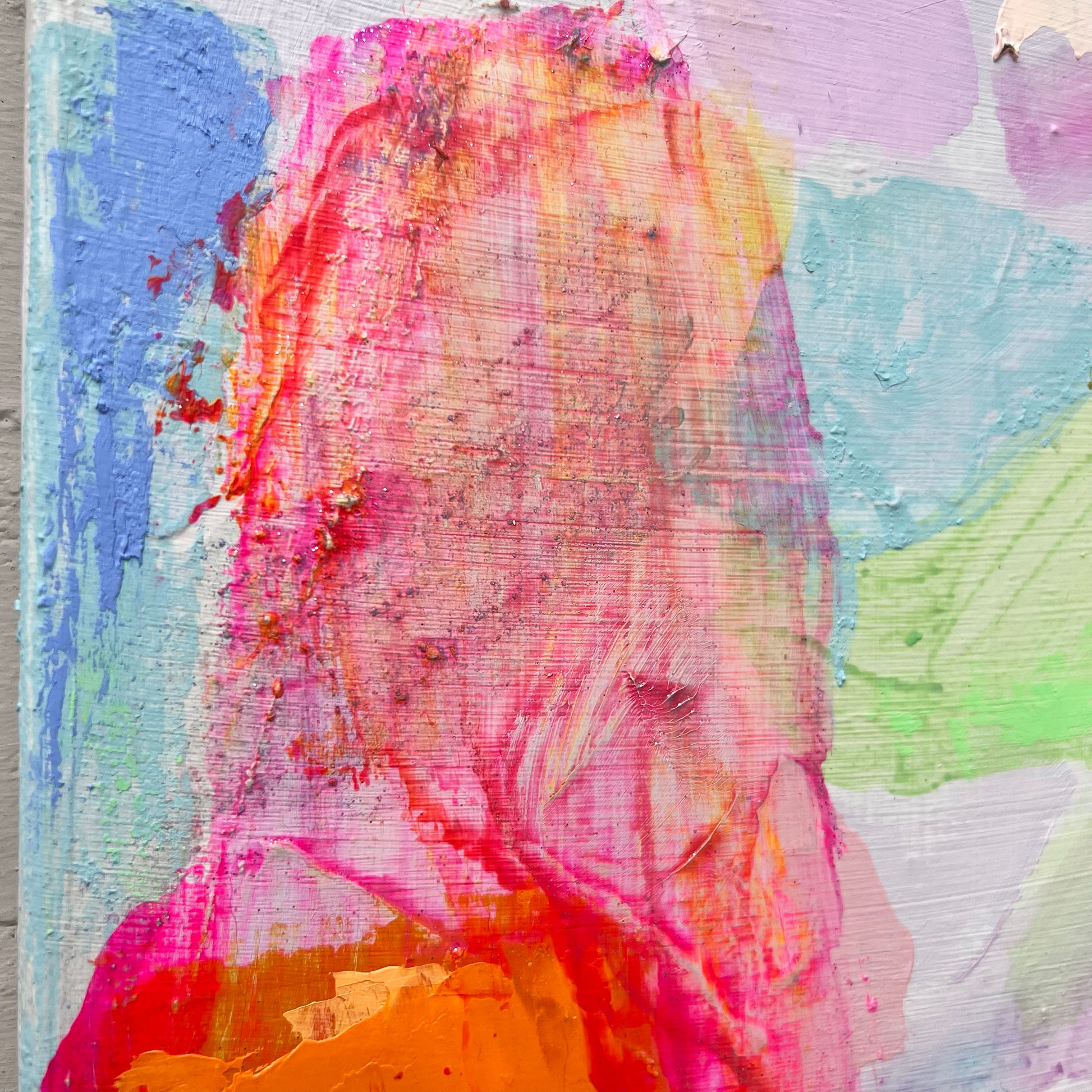'Loving You Is Fun I' 31cm x 31cm - Kathryn Sillince Artist
