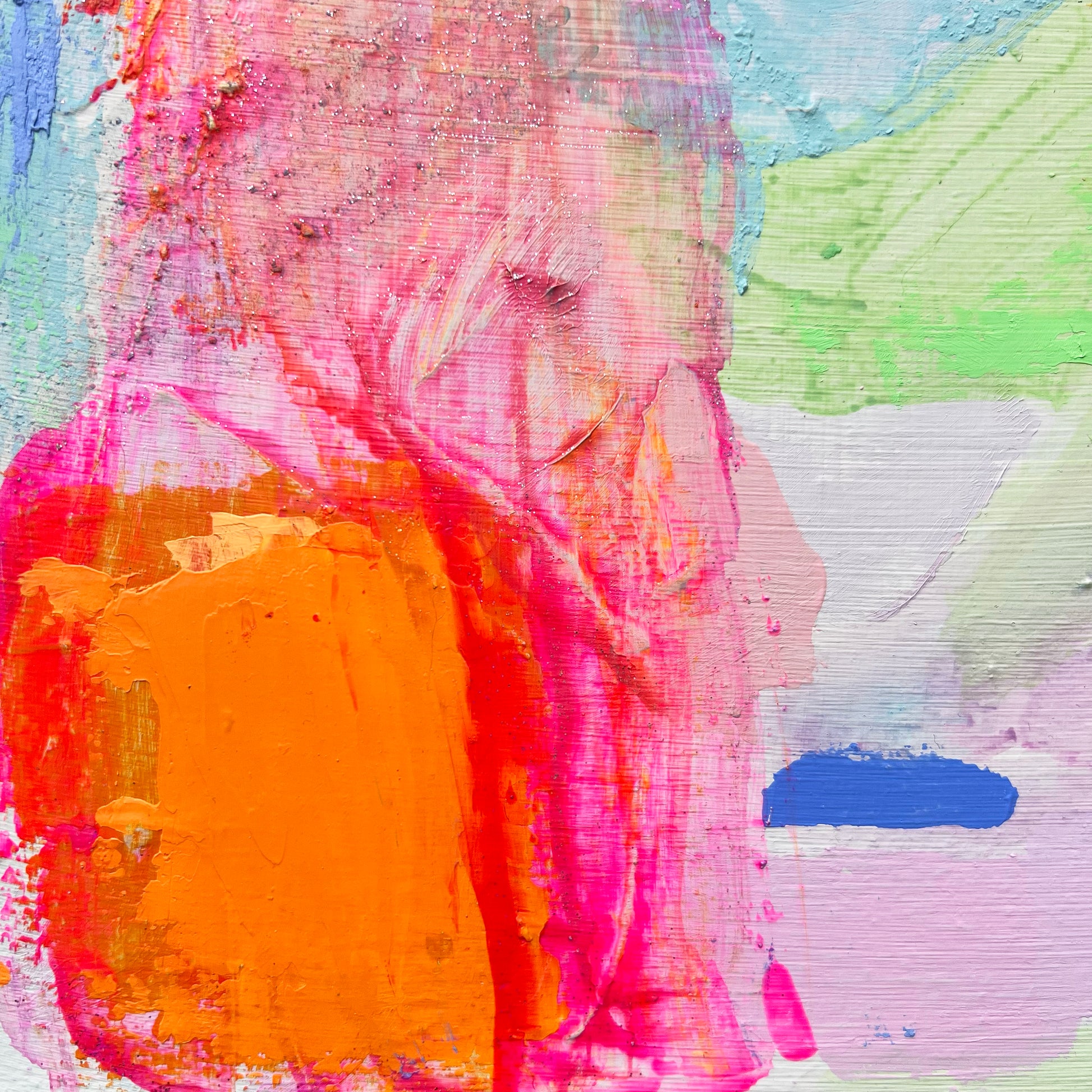 'Loving You Is Fun I' 31cm x 31cm - Kathryn Sillince Artist