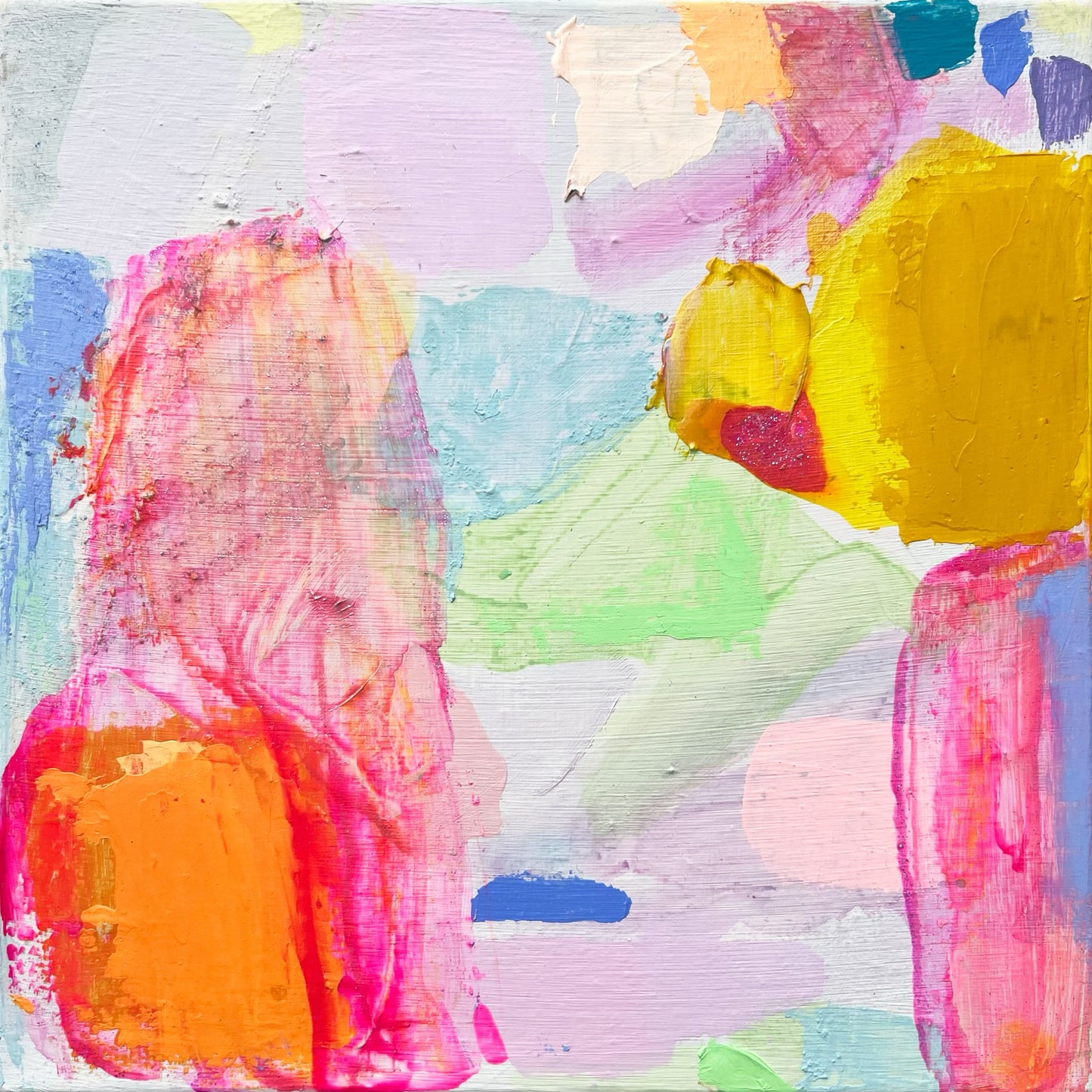 'Loving You Is Fun I' 31cm x 31cm - Kathryn Sillince Artist