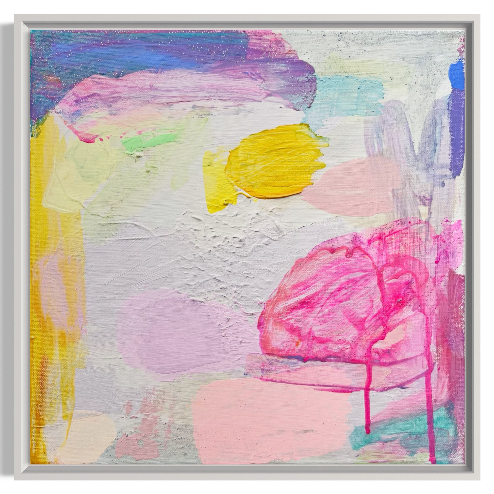 'Loving You Is Fun II' 31cm x 31cm - Kathryn Sillince Artist