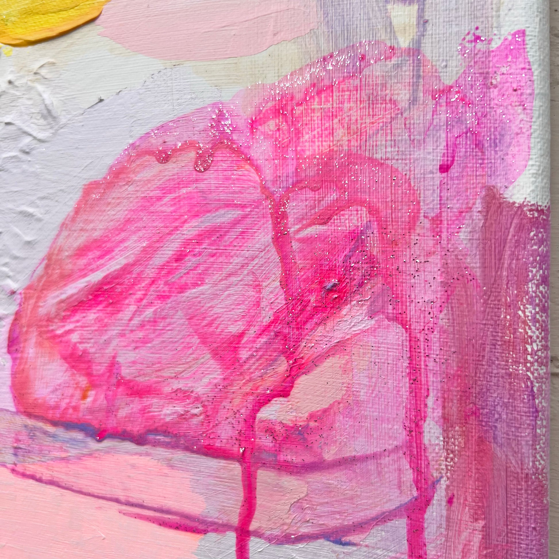 'Loving You Is Fun II' 31cm x 31cm - Kathryn Sillince Artist