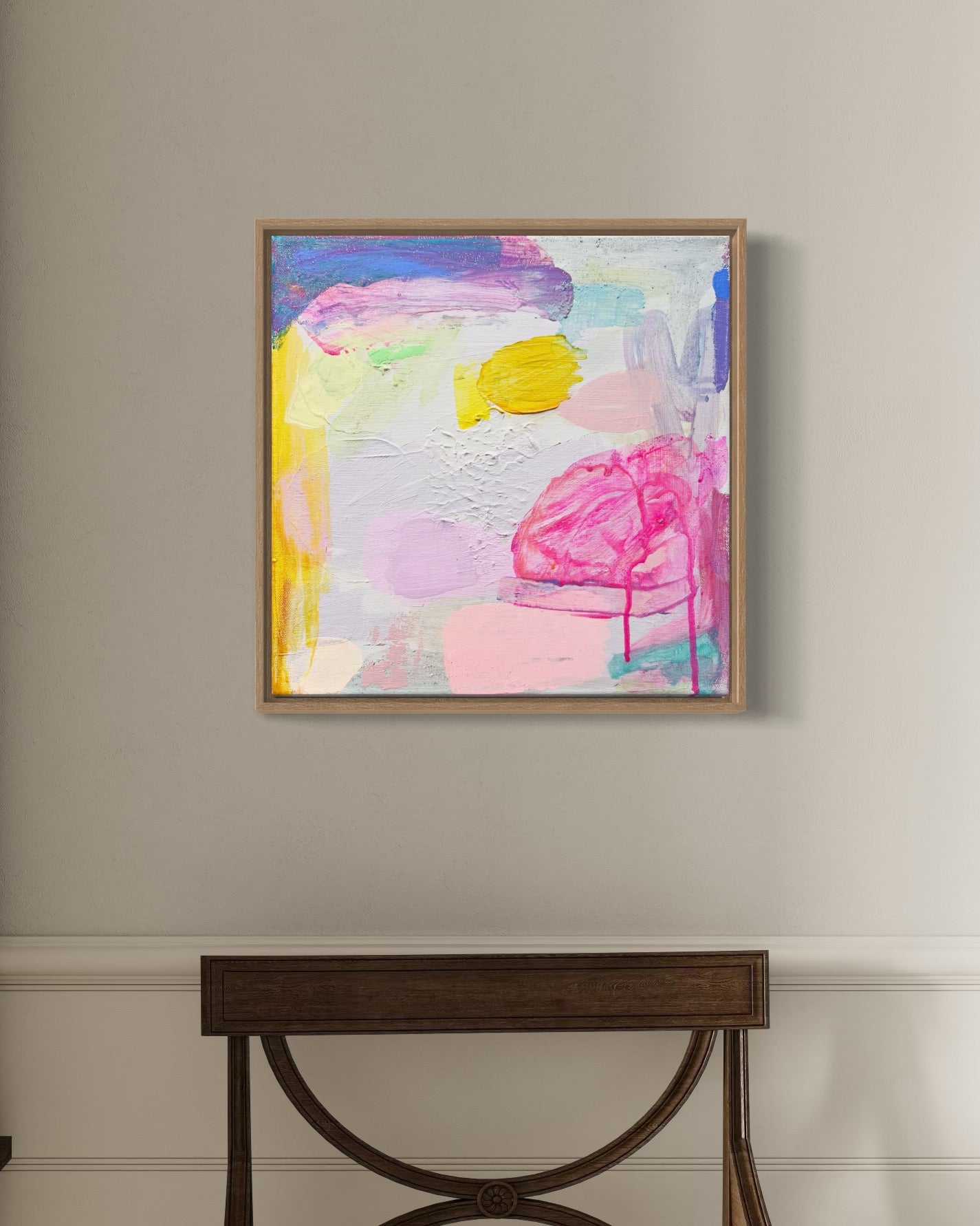 'Loving You Is Fun II' 31cm x 31cm - Kathryn Sillince Artist