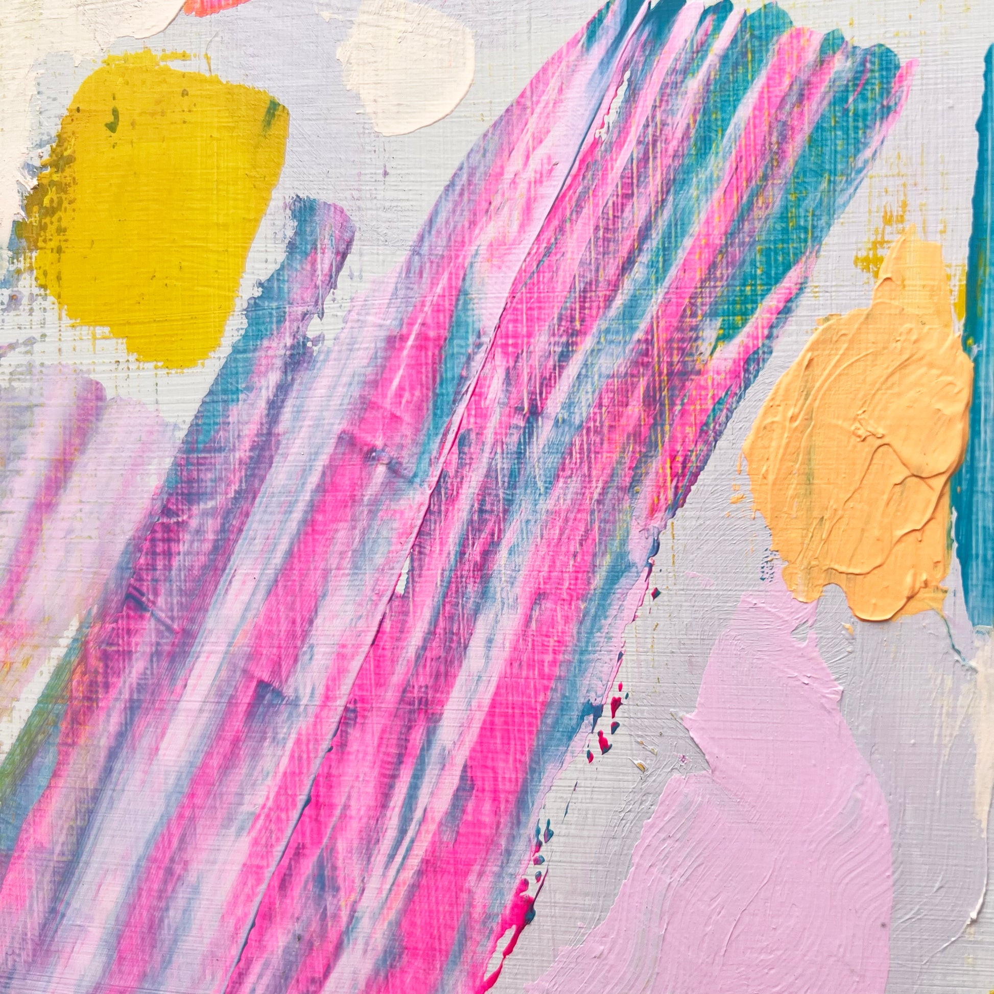 'Loving You Is Fun III' 31cm x 31cm - Kathryn Sillince Artist
