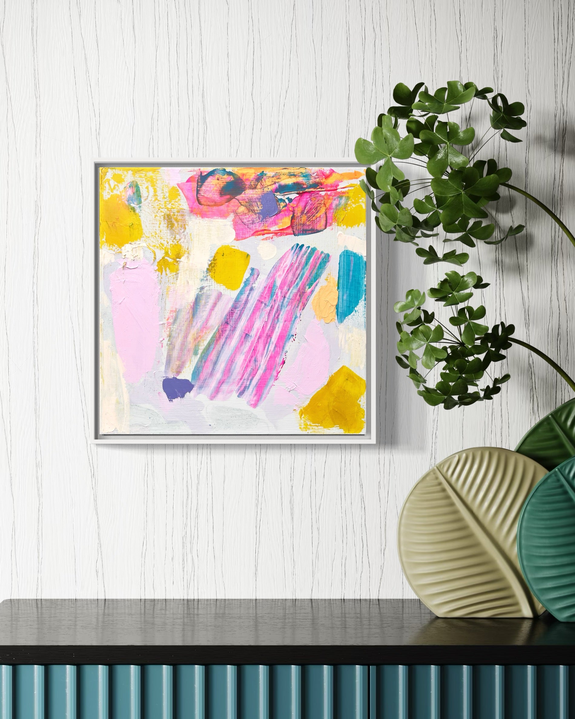 'Loving You Is Fun III' 31cm x 31cm - Kathryn Sillince Artist