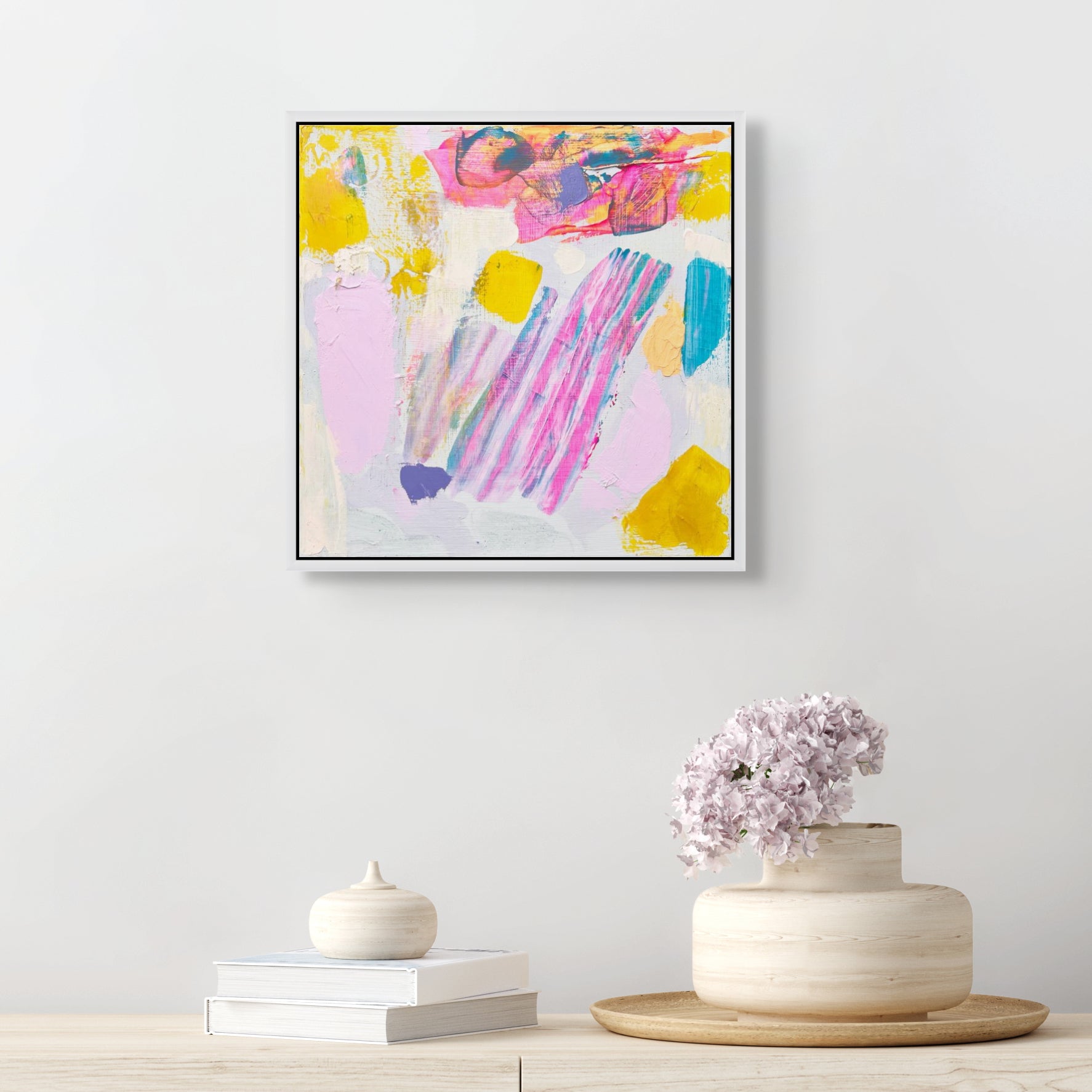 'Loving You Is Fun III' 31cm x 31cm - Kathryn Sillince Artist