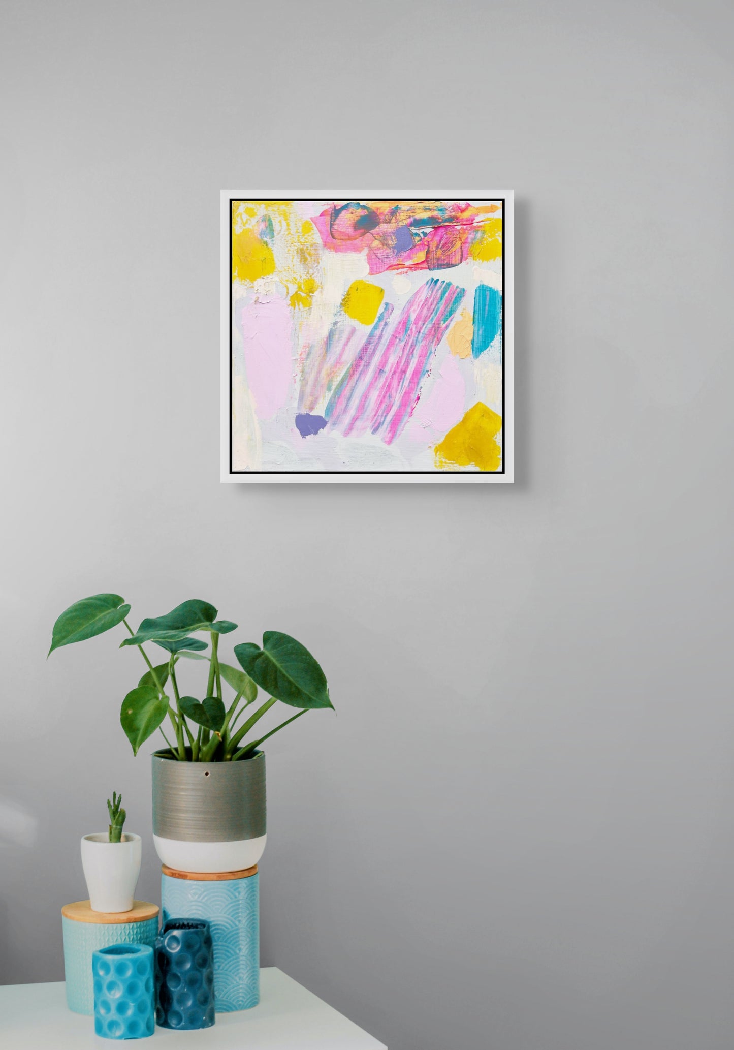 'Loving You Is Fun III' 31cm x 31cm - Kathryn Sillince Artist