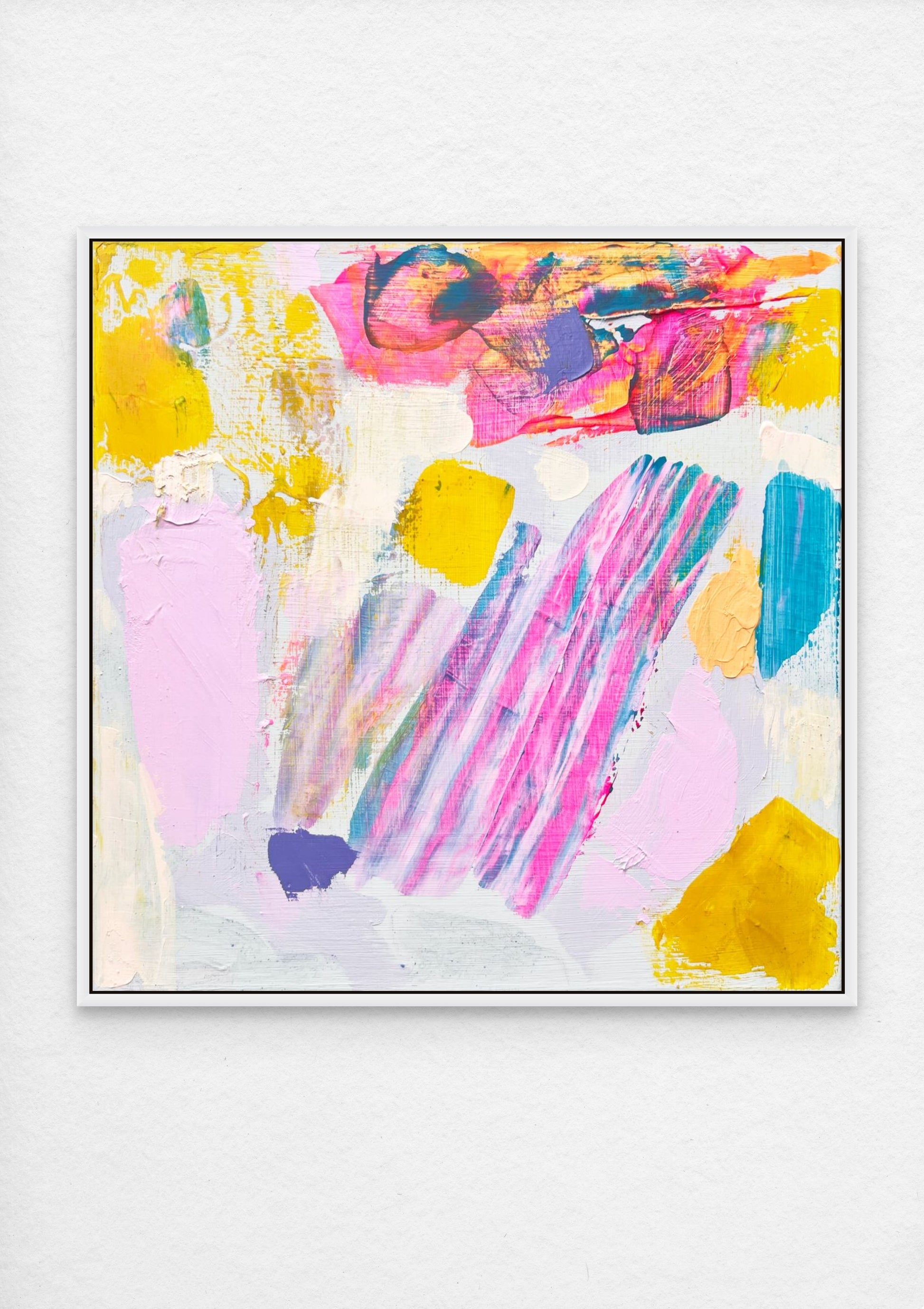 'Loving You Is Fun III' 31cm x 31cm - Kathryn Sillince Artist