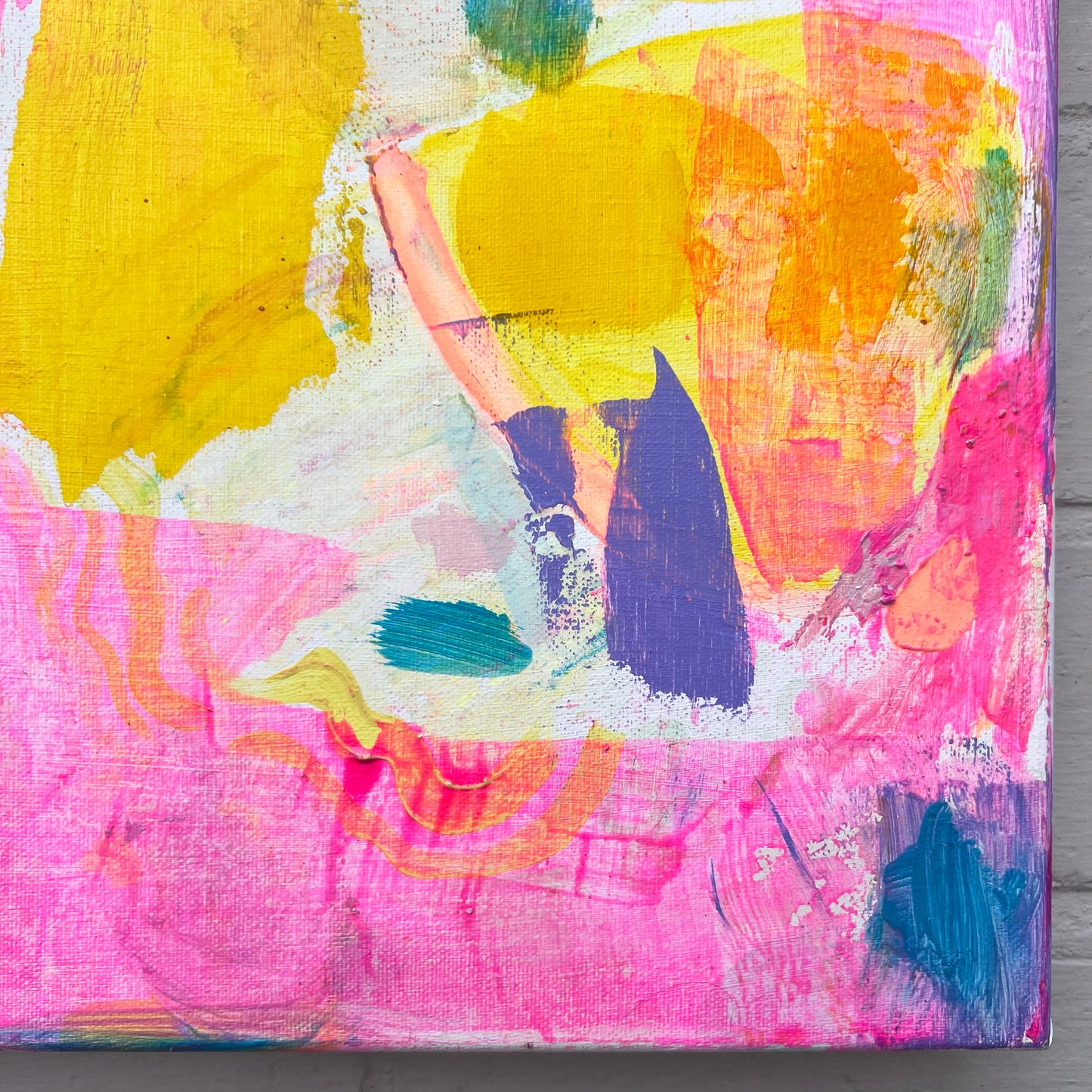 'Loving You Is Fun IV' 31cm x 31cm - Kathryn Sillince Artist