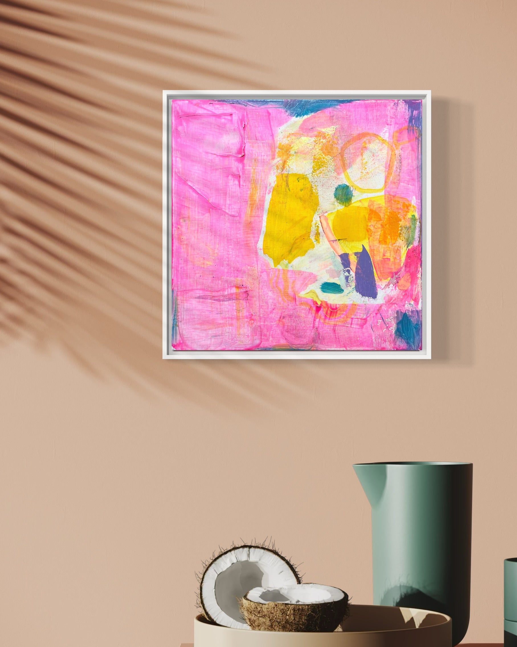 'Loving You Is Fun IV' 31cm x 31cm - Kathryn Sillince Artist