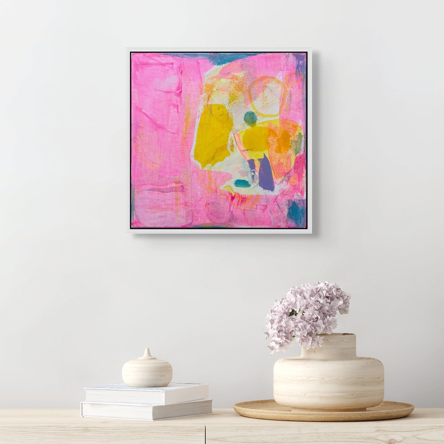 'Loving You Is Fun IV' 31cm x 31cm - Kathryn Sillince Artist