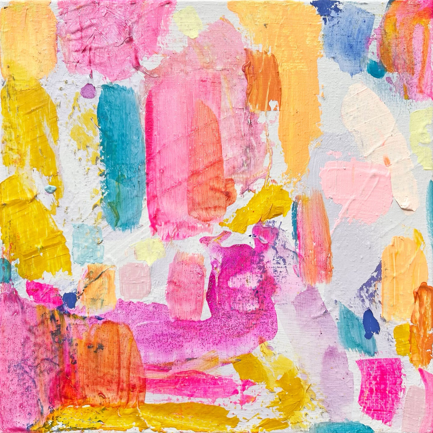 'Loving You Is Fun V' 31cm x 31cm - Kathryn Sillince Artist