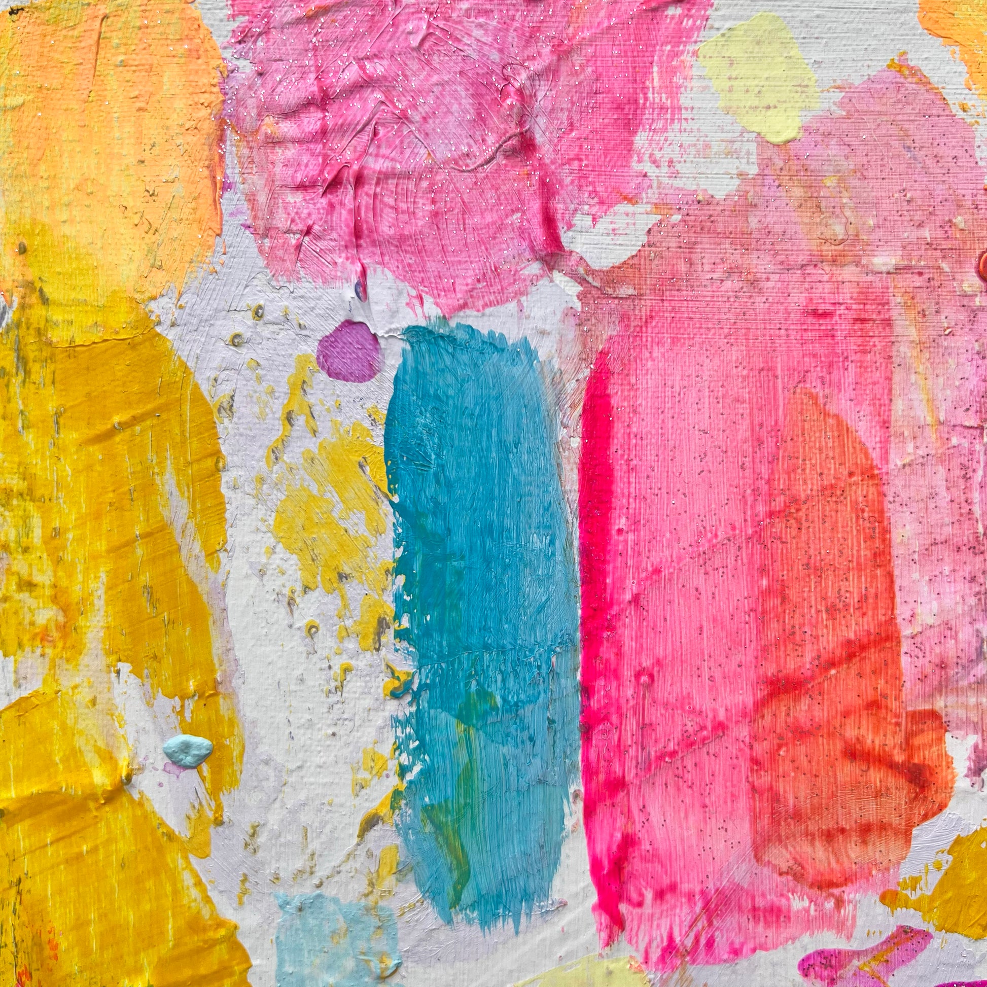 'Loving You Is Fun V' 31cm x 31cm - Kathryn Sillince Artist
