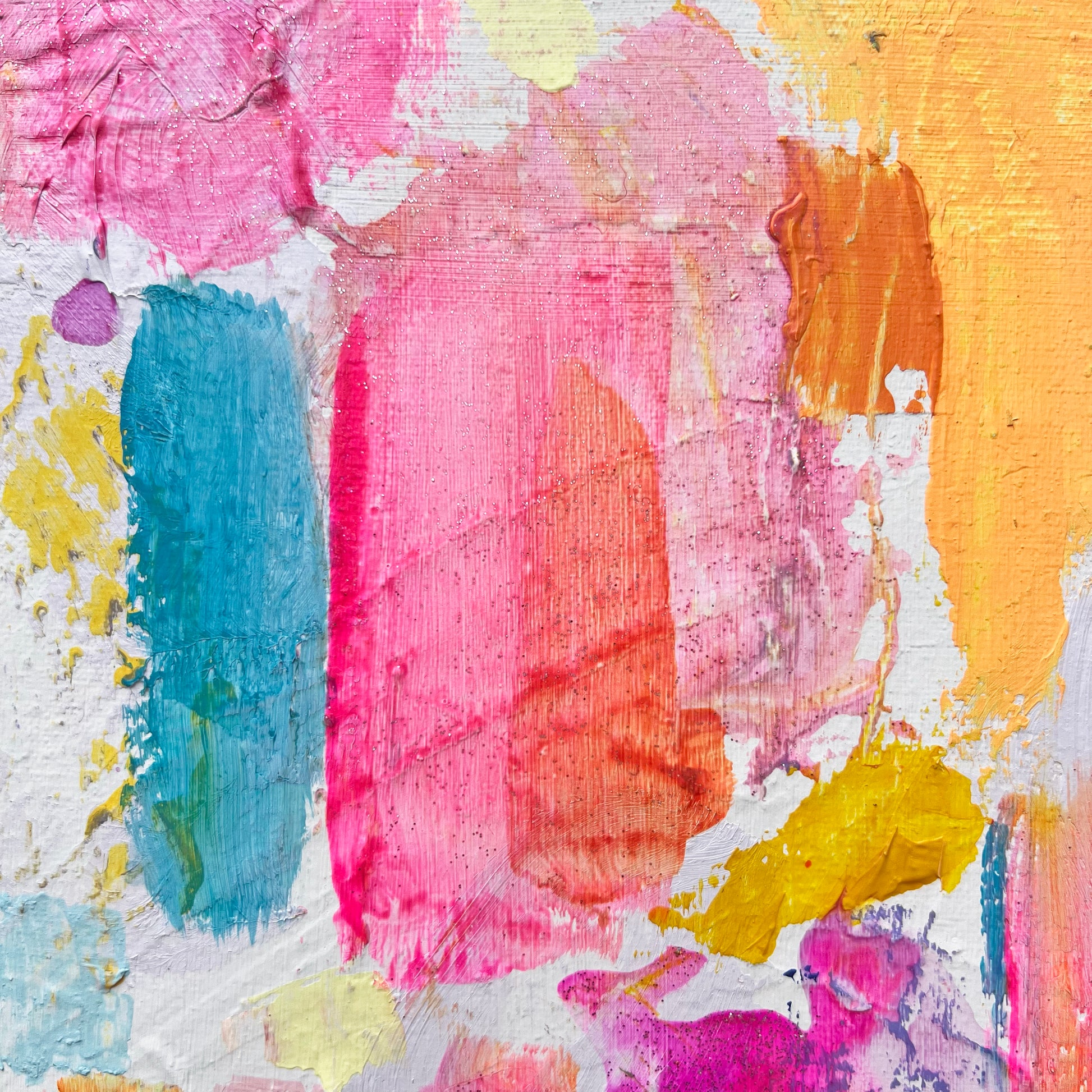 'Loving You Is Fun V' 31cm x 31cm - Kathryn Sillince Artist
