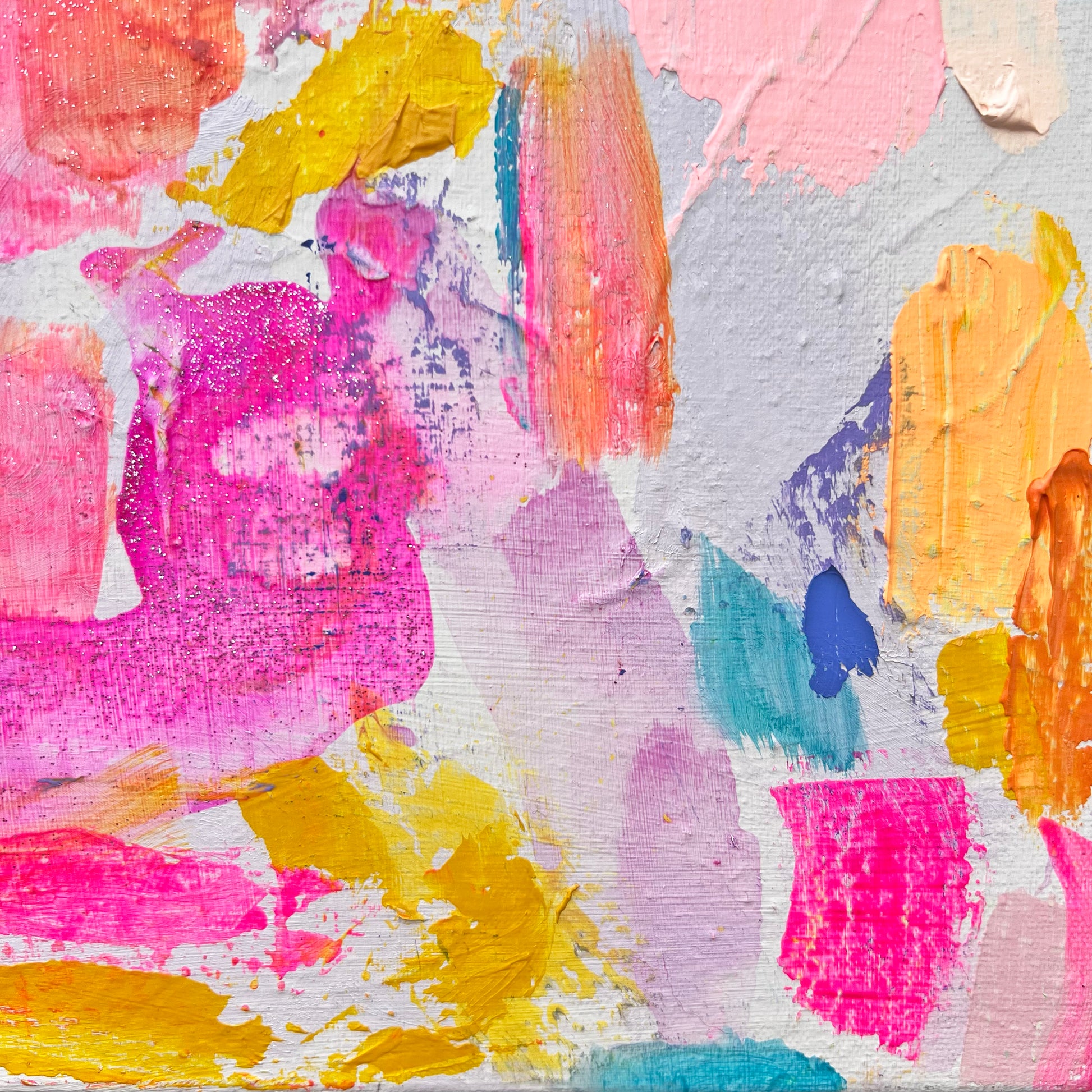 'Loving You Is Fun V' 31cm x 31cm - Kathryn Sillince Artist