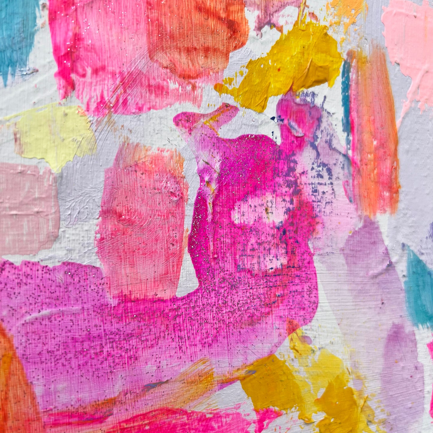 'Loving You Is Fun V' 31cm x 31cm - Kathryn Sillince Artist