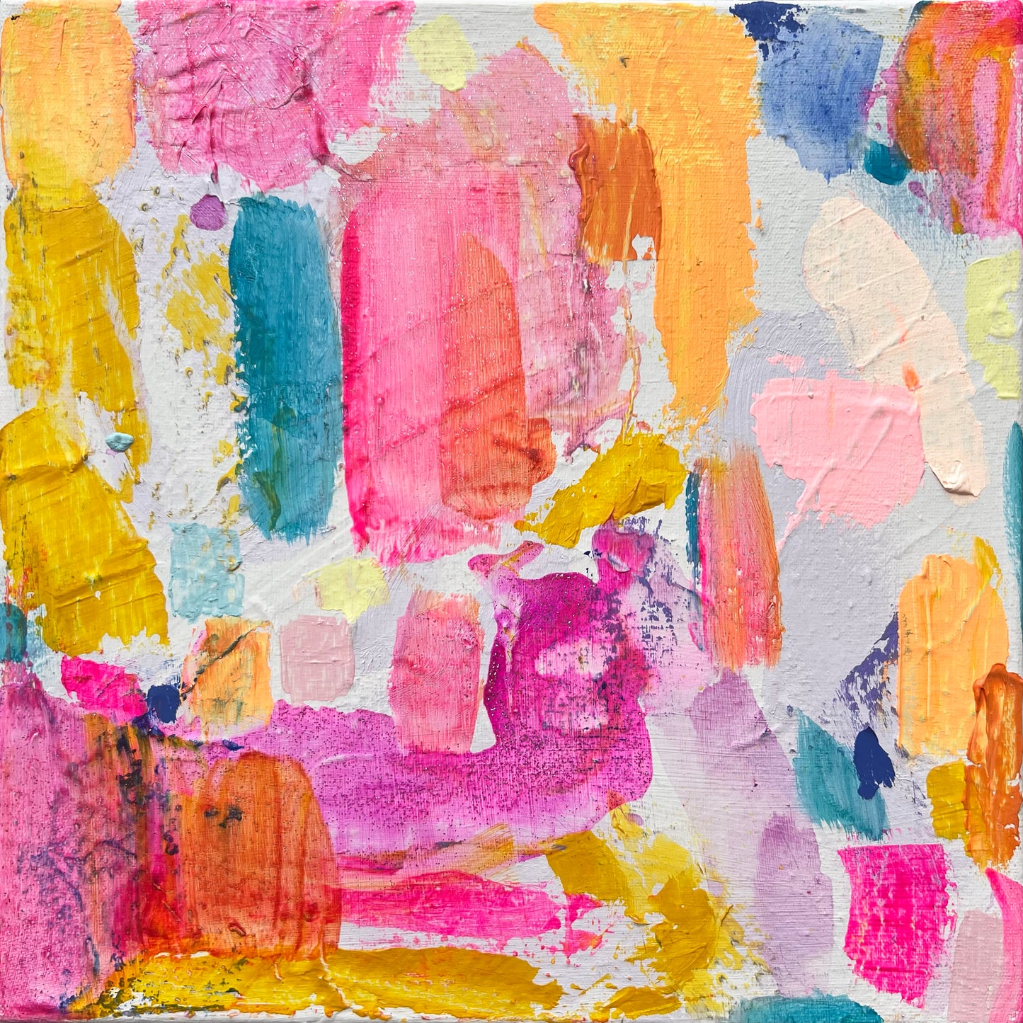 'Loving You Is Fun V' 31cm x 31cm - Kathryn Sillince Artist
