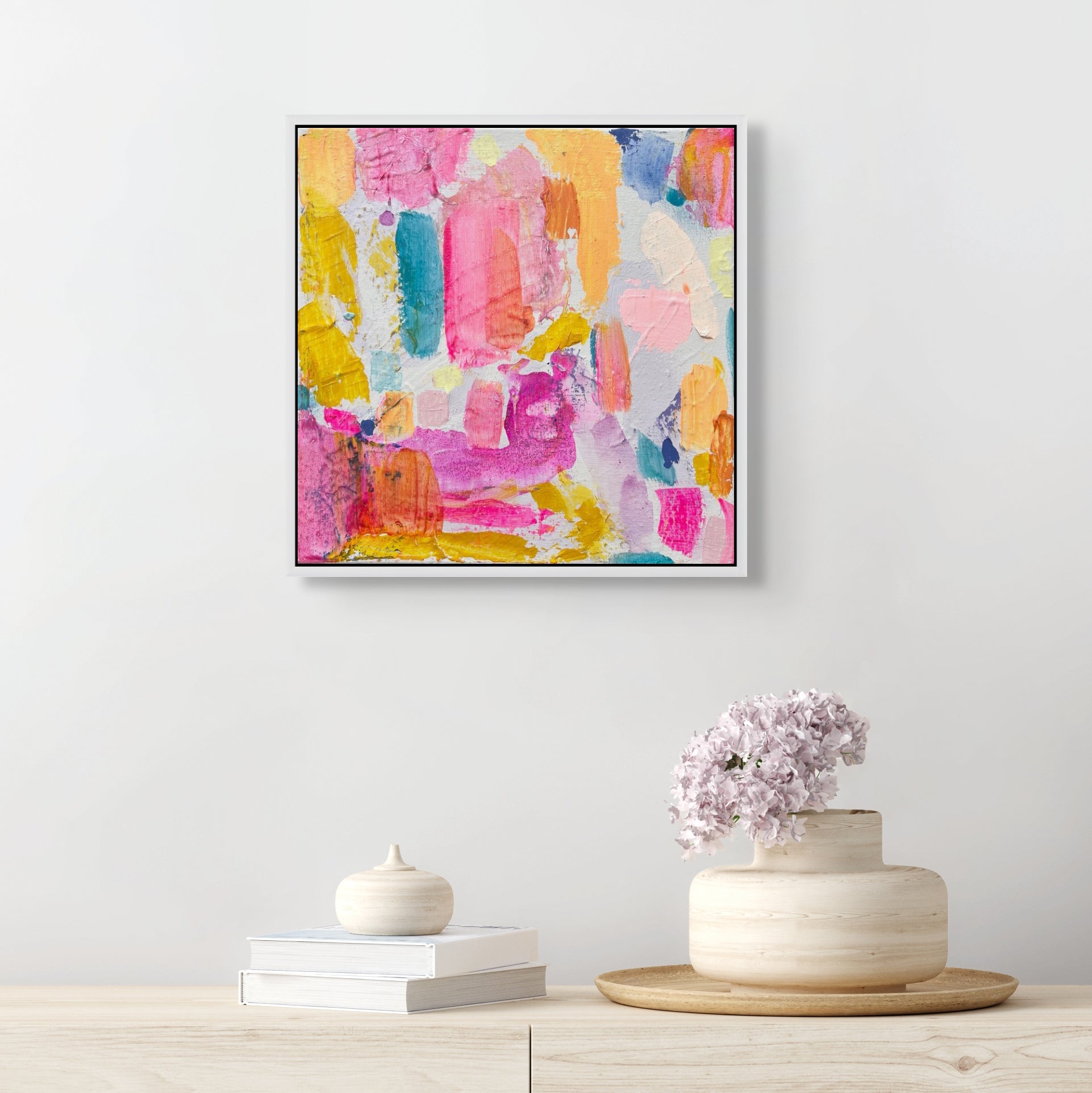 'Loving You Is Fun V' 31cm x 31cm - Kathryn Sillince Artist