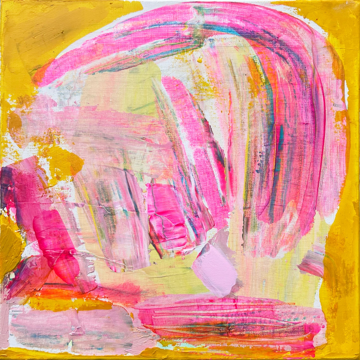 'Loving You Is Fun VI' 31cm x 31cm - Kathryn Sillince Artist
