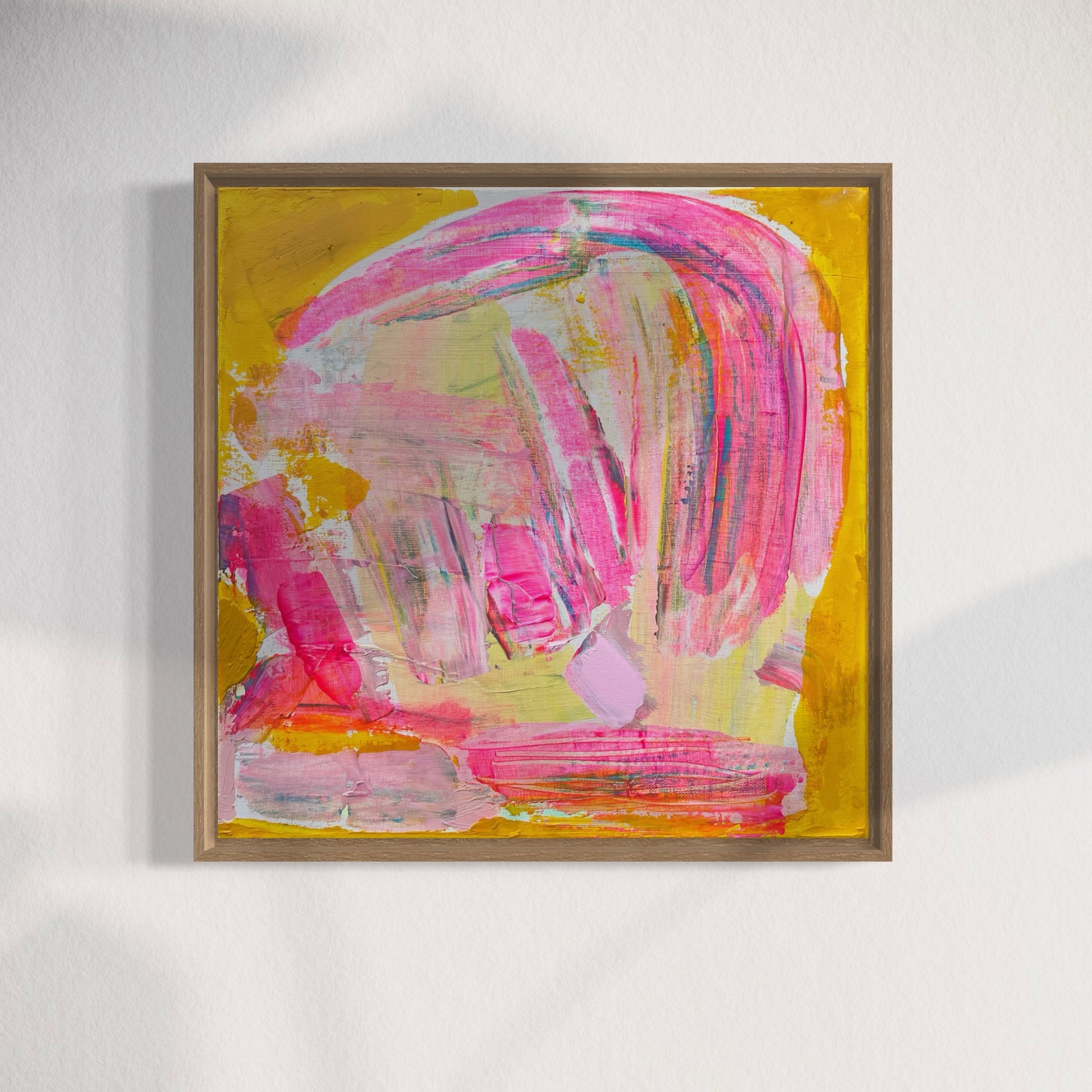 'Loving You Is Fun VI' 31cm x 31cm - Kathryn Sillince Artist