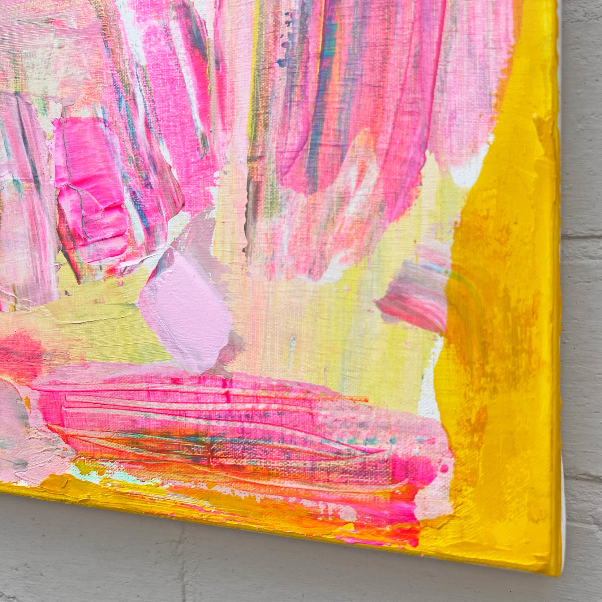 'Loving You Is Fun VI' 31cm x 31cm - Kathryn Sillince Artist