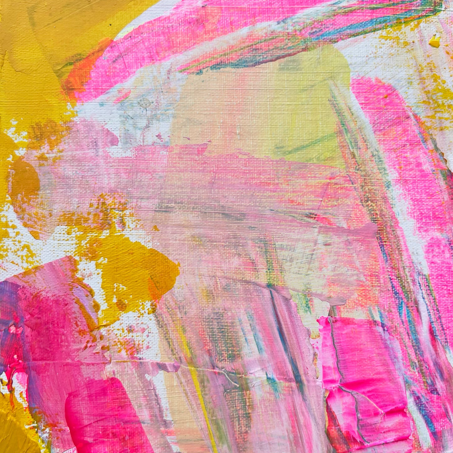 'Loving You Is Fun VI' 31cm x 31cm - Kathryn Sillince Artist