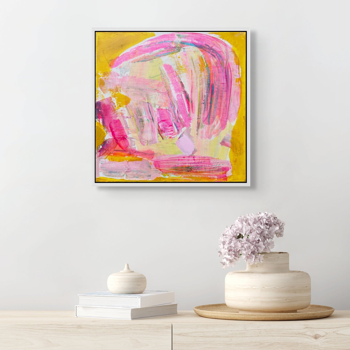 'Loving You Is Fun VI' 31cm x 31cm - Kathryn Sillince Artist