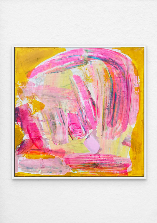 'Loving You Is Fun VI' 31cm x 31cm - Kathryn Sillince Artist