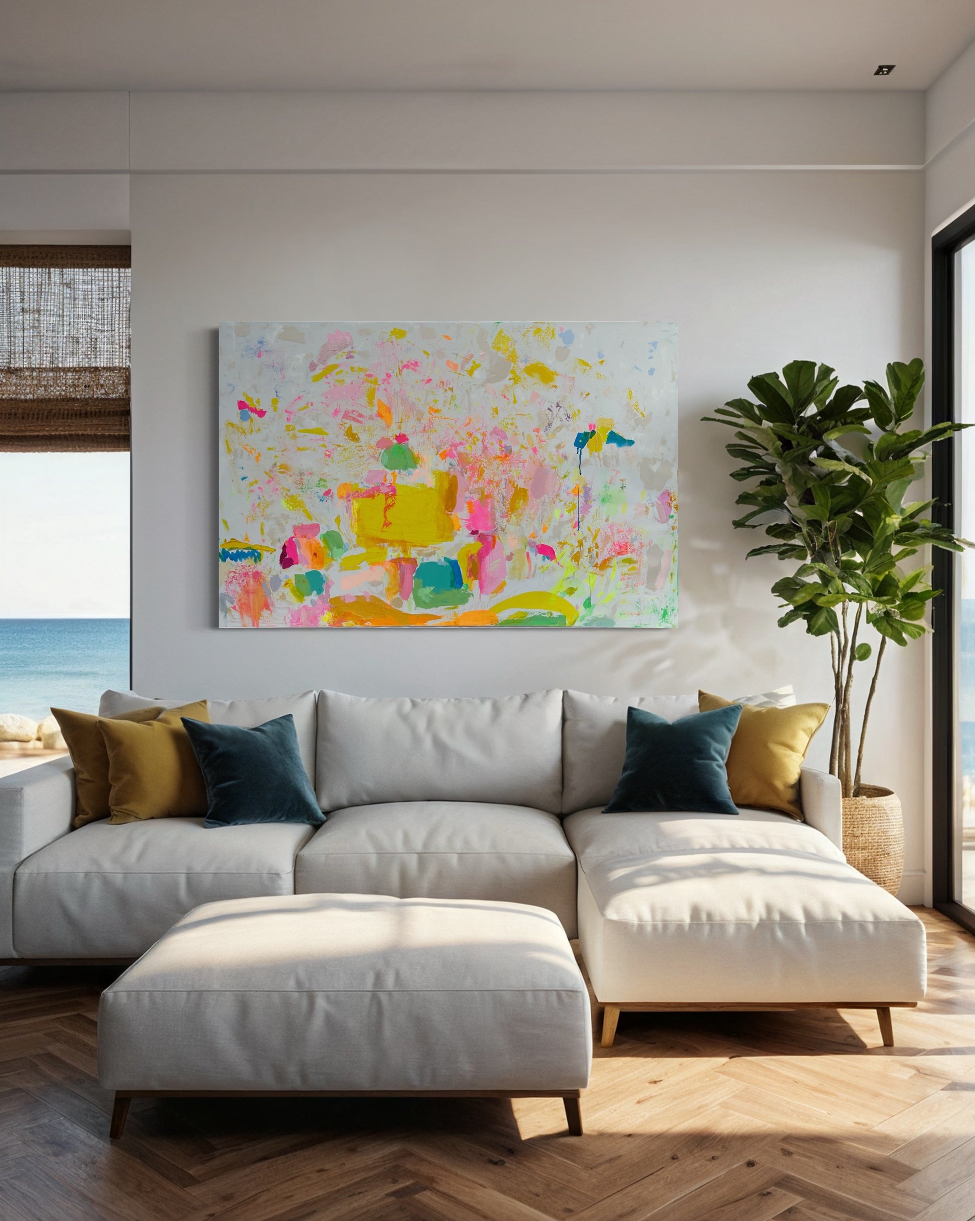 'NeverEnding Summer'  102cm x 153cm - Kathryn Sillince Artist