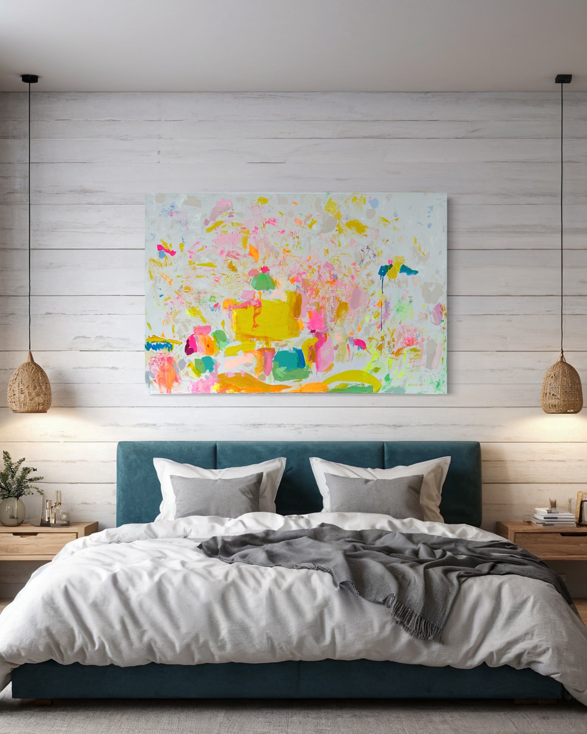 'NeverEnding Summer'  102cm x 153cm - Kathryn Sillince Artist