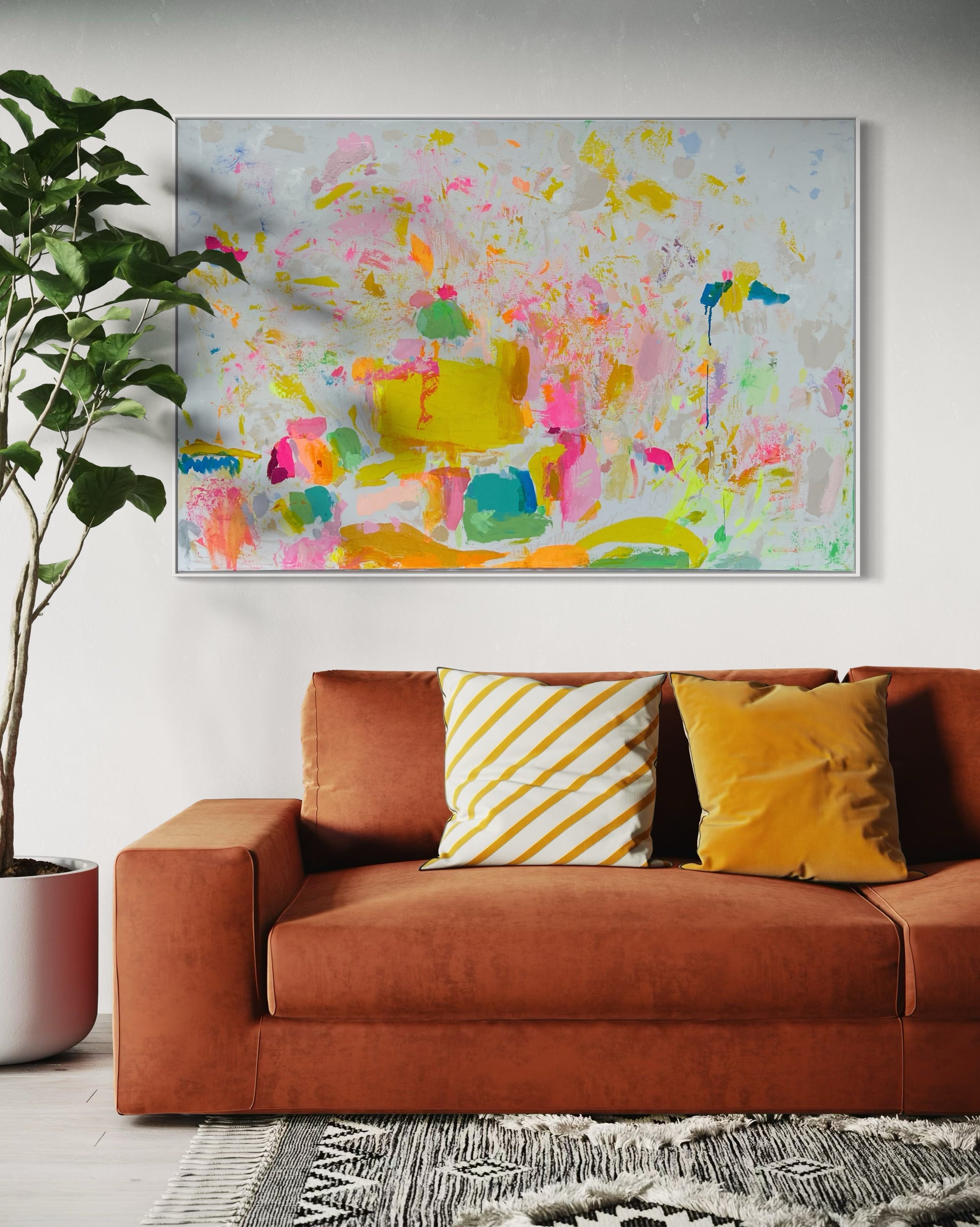 'NeverEnding Summer'  102cm x 153cm - Kathryn Sillince Artist