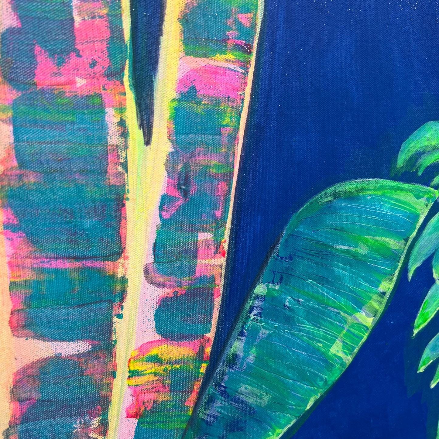 ‘Nightfall Glowpool’ 122cm x 153cm - Kathryn Sillince Artist