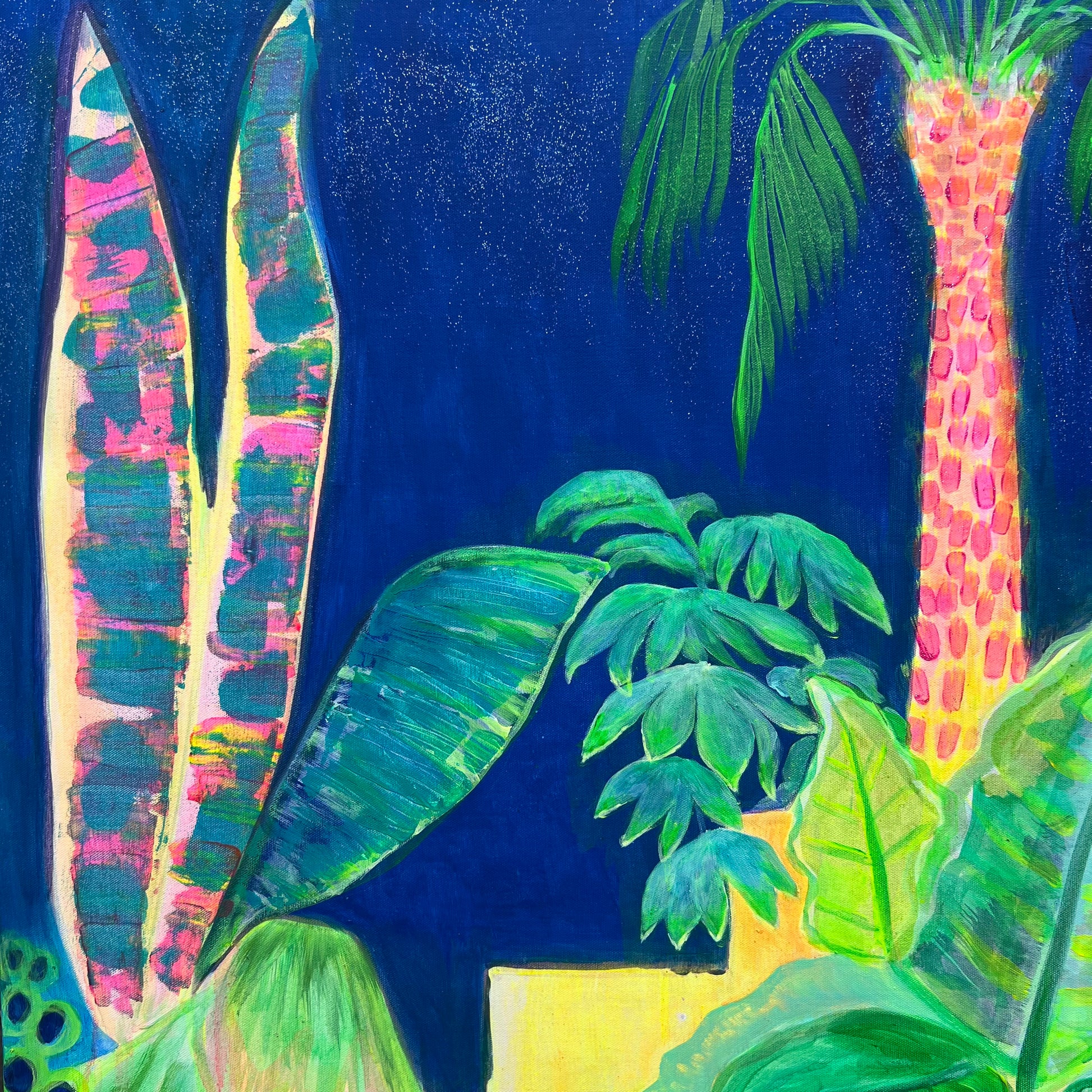 ‘Nightfall Glowpool’ 122cm x 153cm - Kathryn Sillince Artist