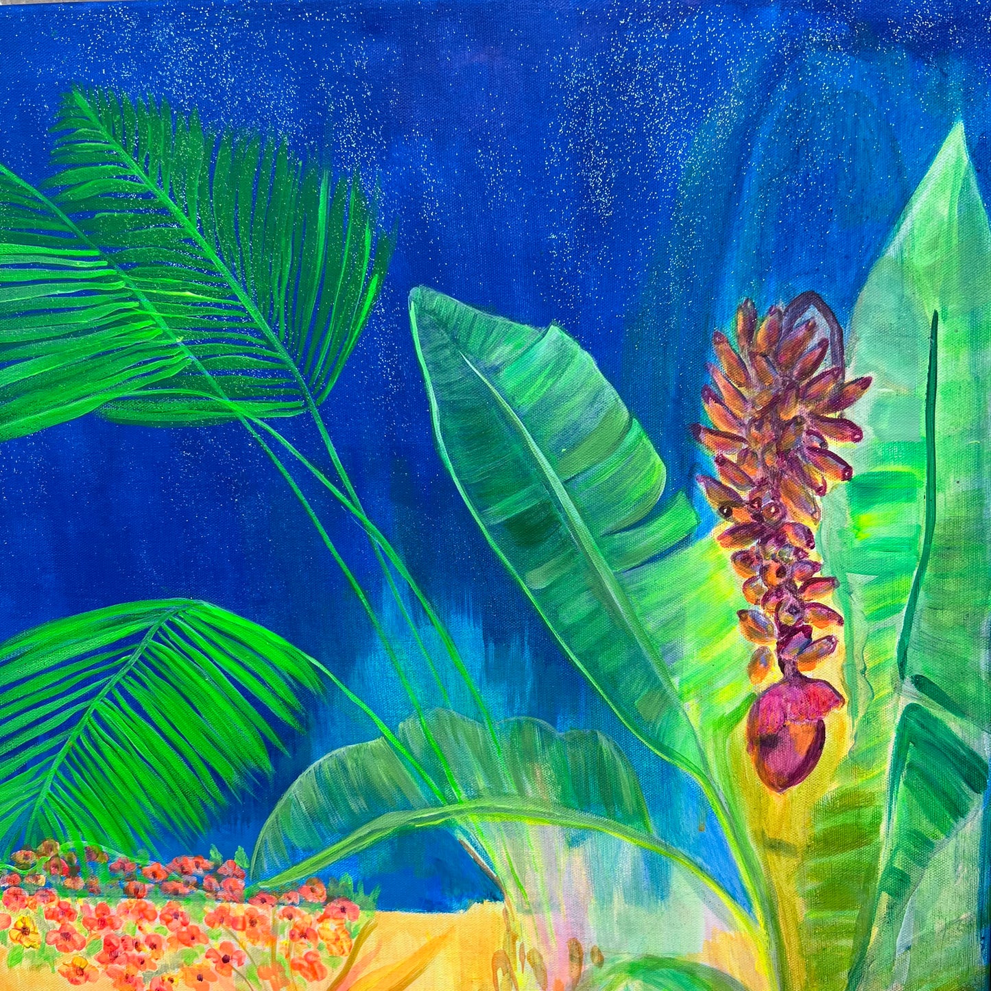 ‘Nightfall Glowpool’ 122cm x 153cm - Kathryn Sillince Artist