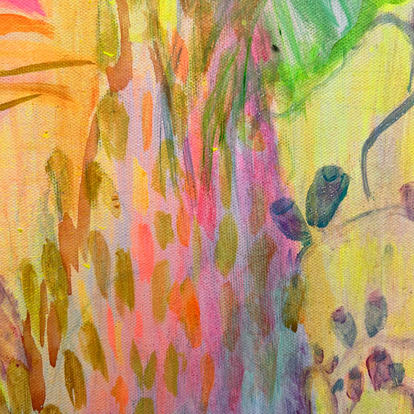 ‘Nightfall Glowpool’ 122cm x 153cm - Kathryn Sillince Artist