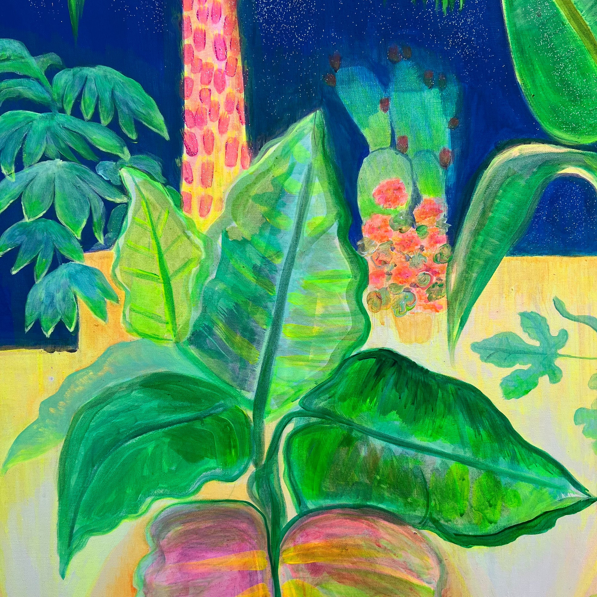 ‘Nightfall Glowpool’ 122cm x 153cm - Kathryn Sillince Artist
