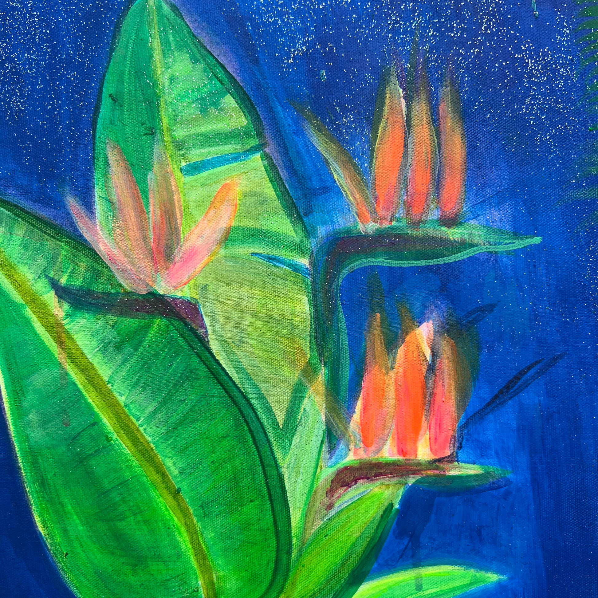 ‘Nightfall Glowpool’ 122cm x 153cm - Kathryn Sillince Artist